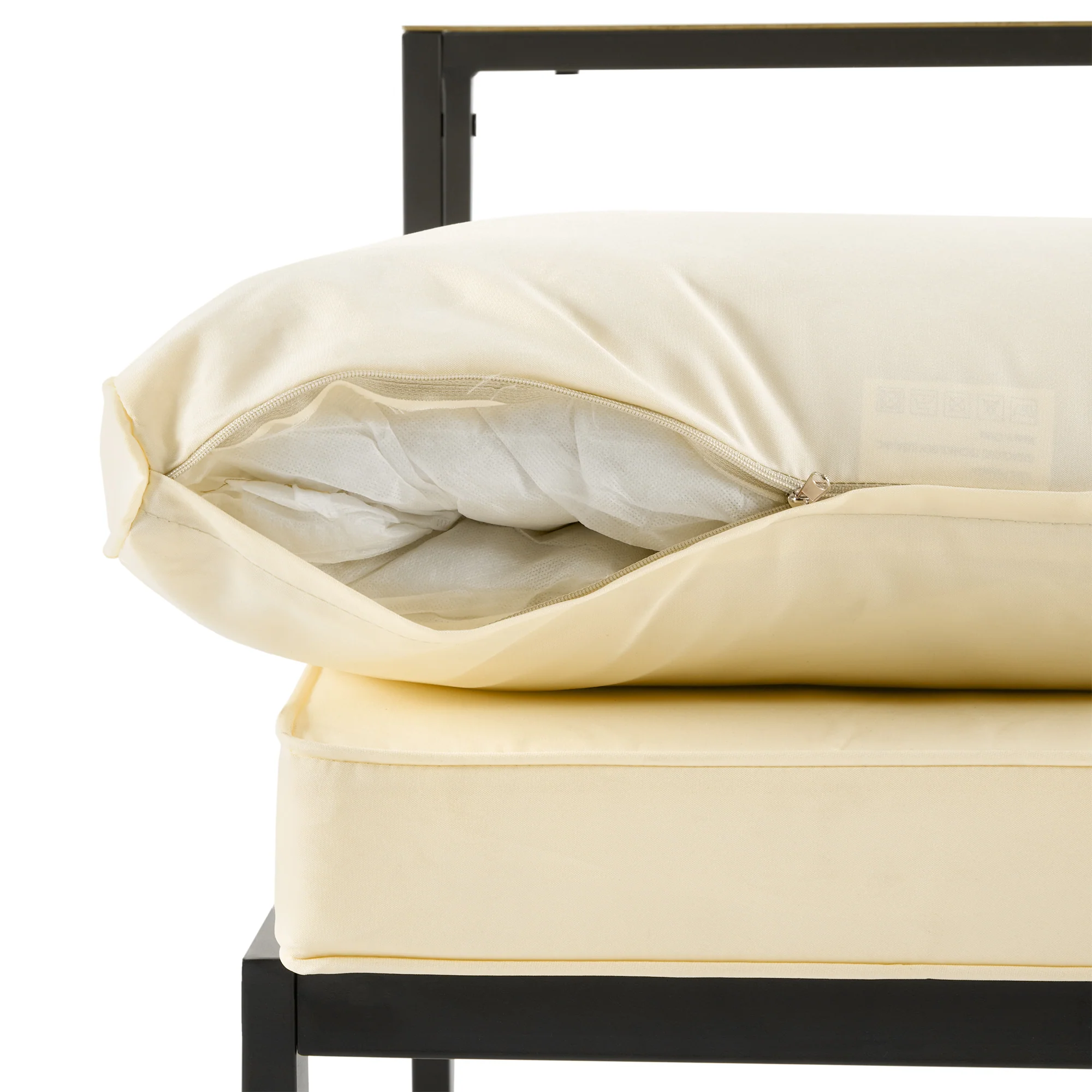 Walker Edison | Modern Outdoor Sectional Sofa Set with Tables