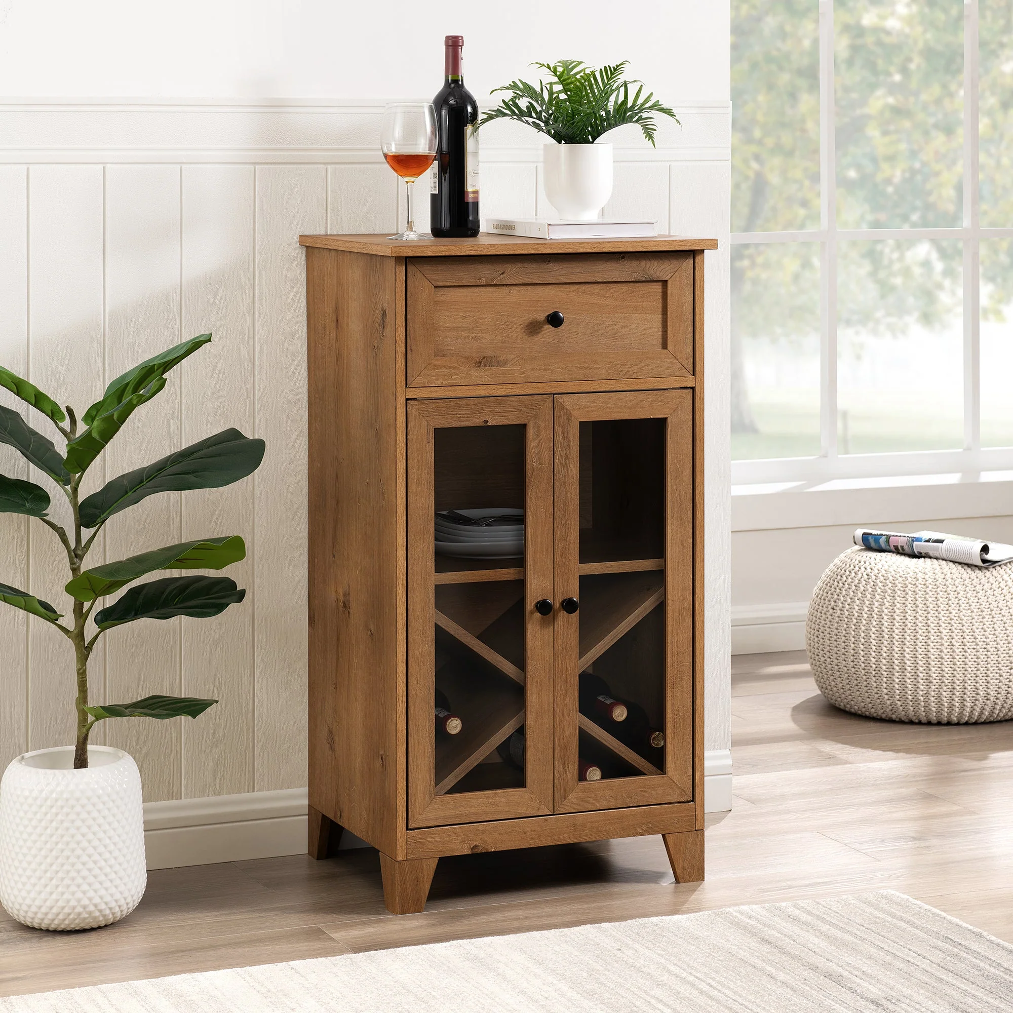 20 One-Drawer Two-Door Bar Storage