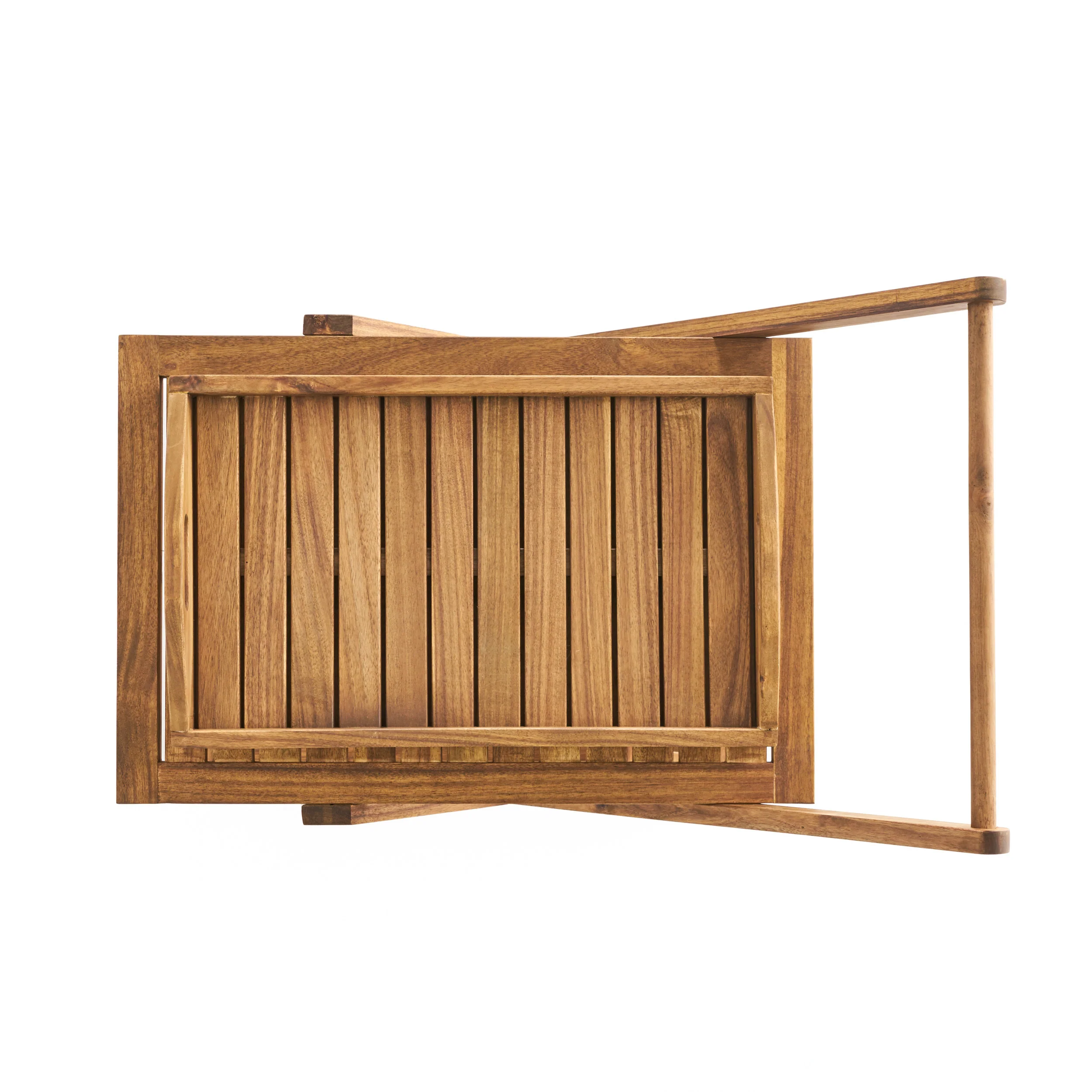 Walker Edison | Outdoor Patio Wood Bar Cart