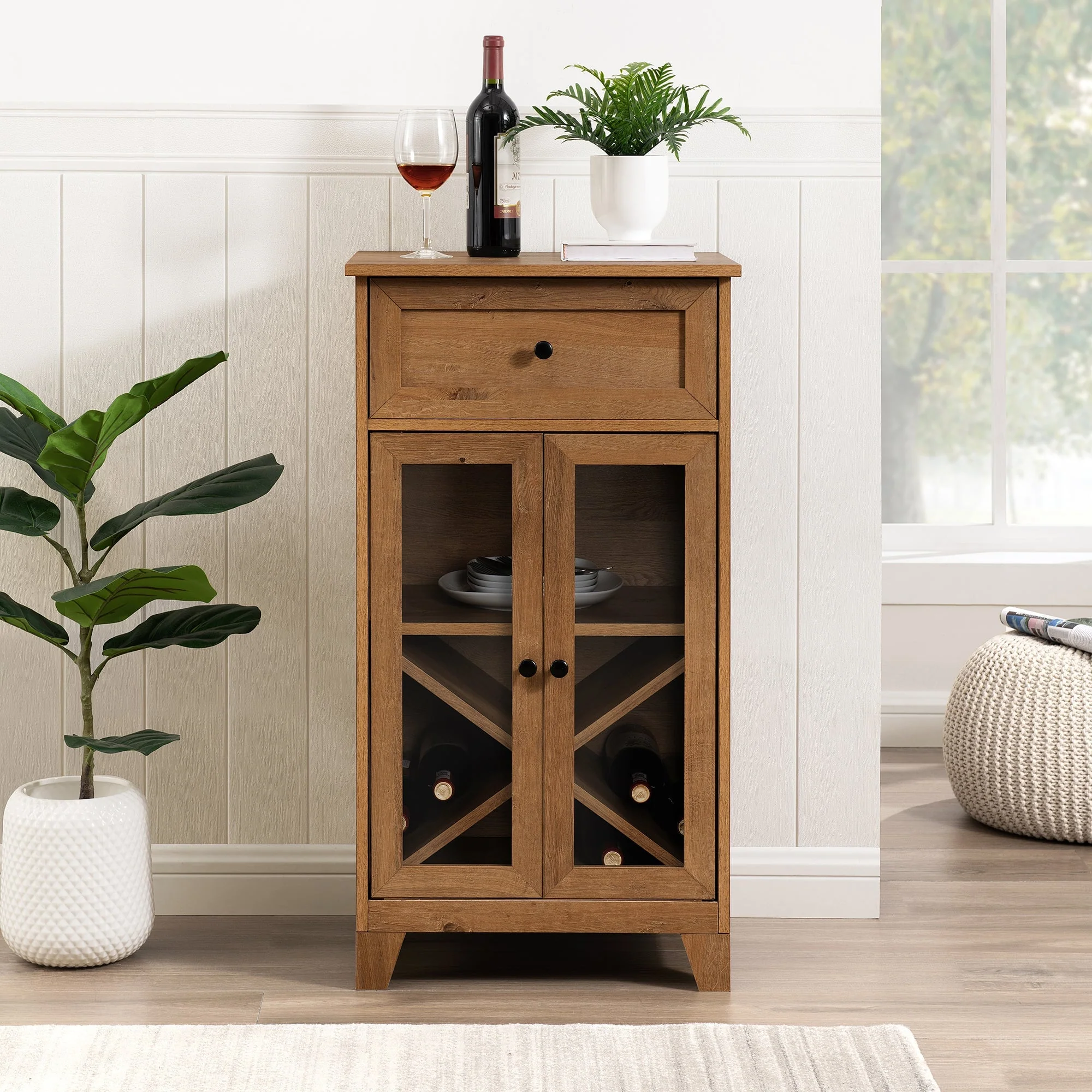 20 One-Drawer Two-Door Bar Storage