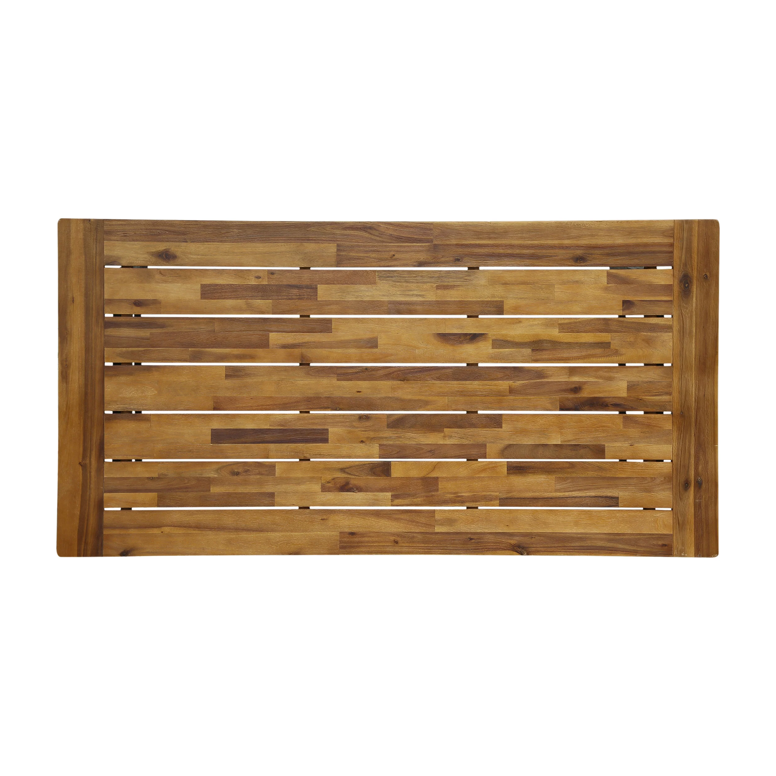 Walker Edison | Modern 7 Pieces Outdoor Patio Dining Set