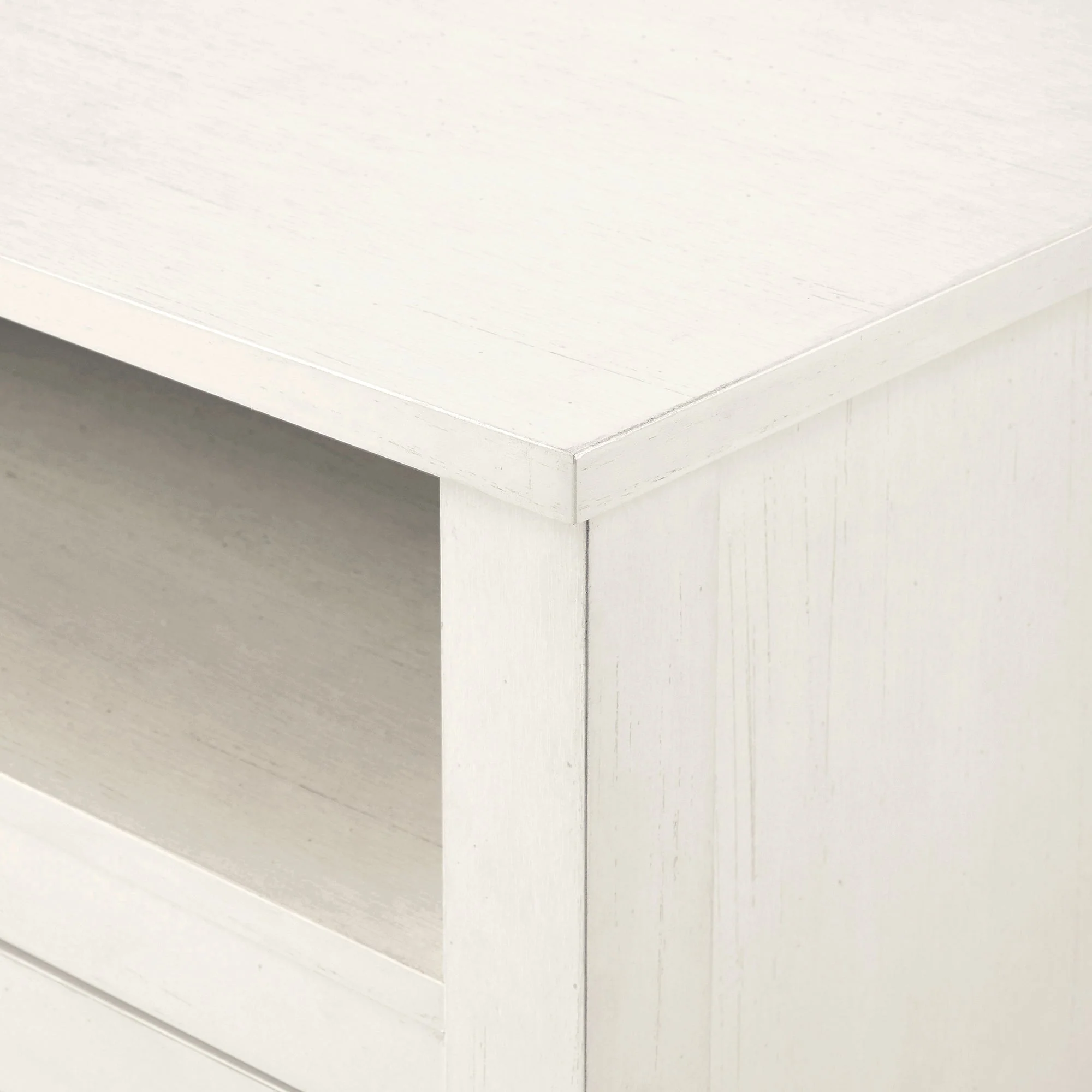 Wasatch 58 Transitional Fireplace Glass Wood TV Stand