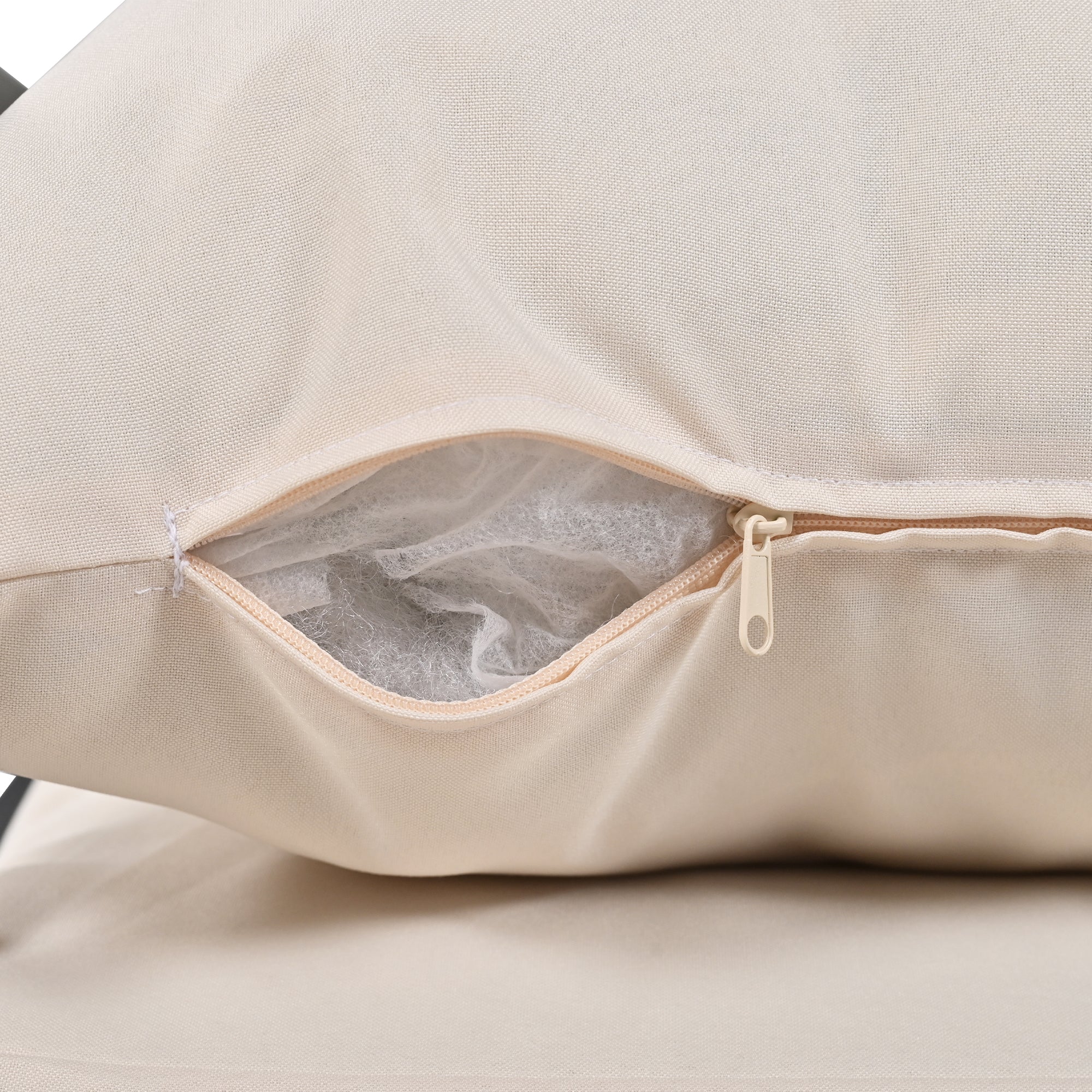 Walker Edison | Curve Design Steal Outdoor Sofa Set