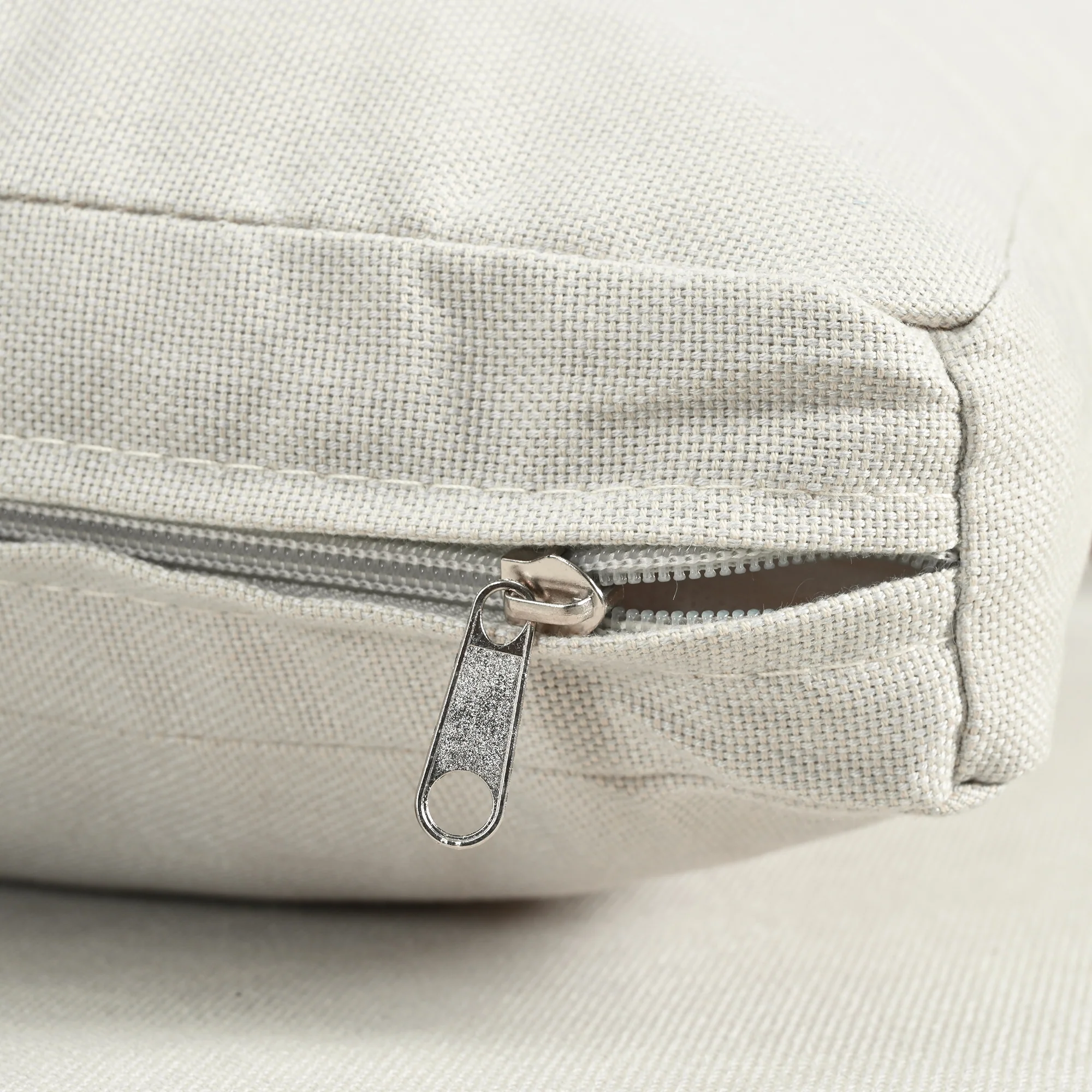 Walker Edison | Minimalist Half Moon Outdoor 8-Piece Modular Sofa Set with Nesting Tables