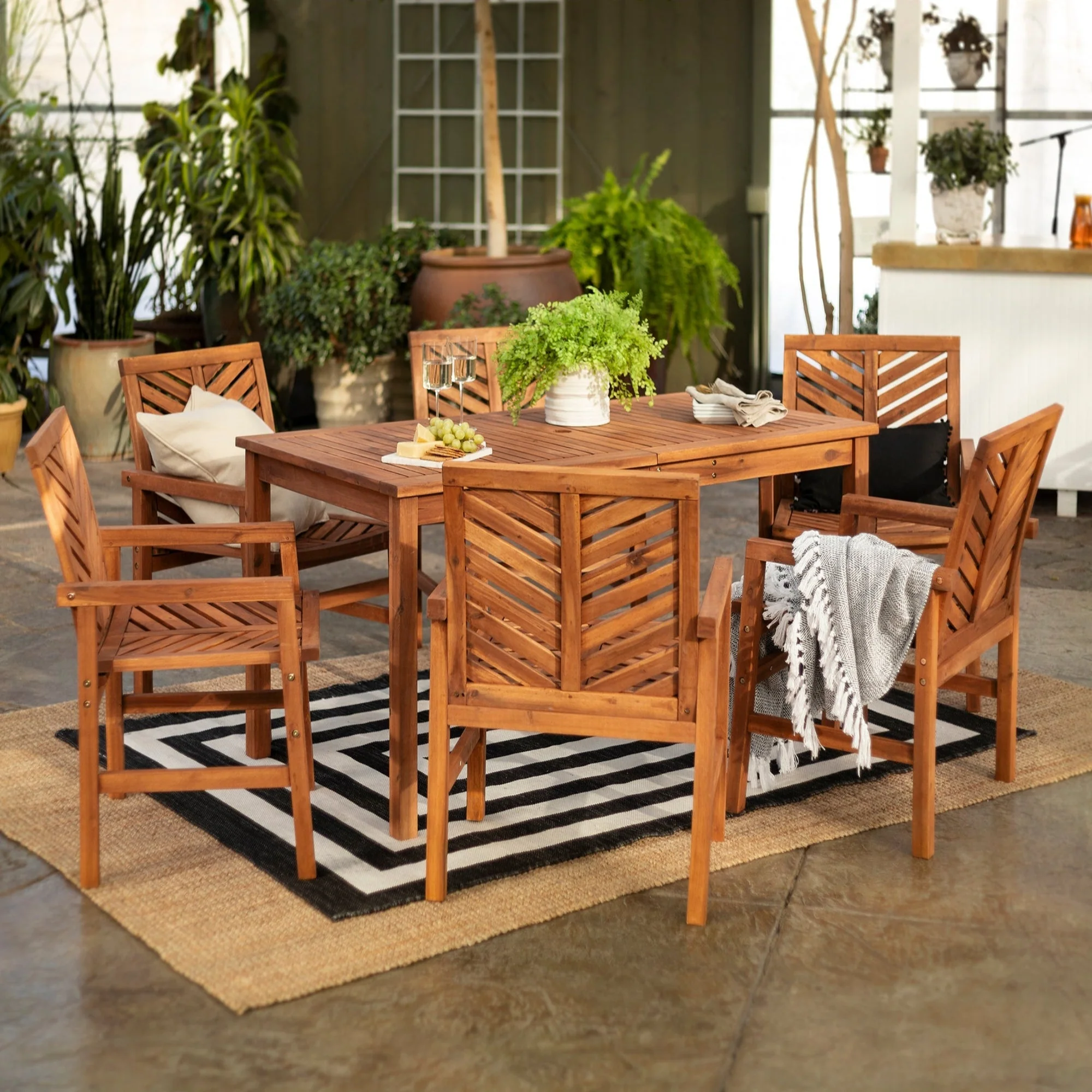 Vincent 7-Piece Outdoor Patio Dining Set
