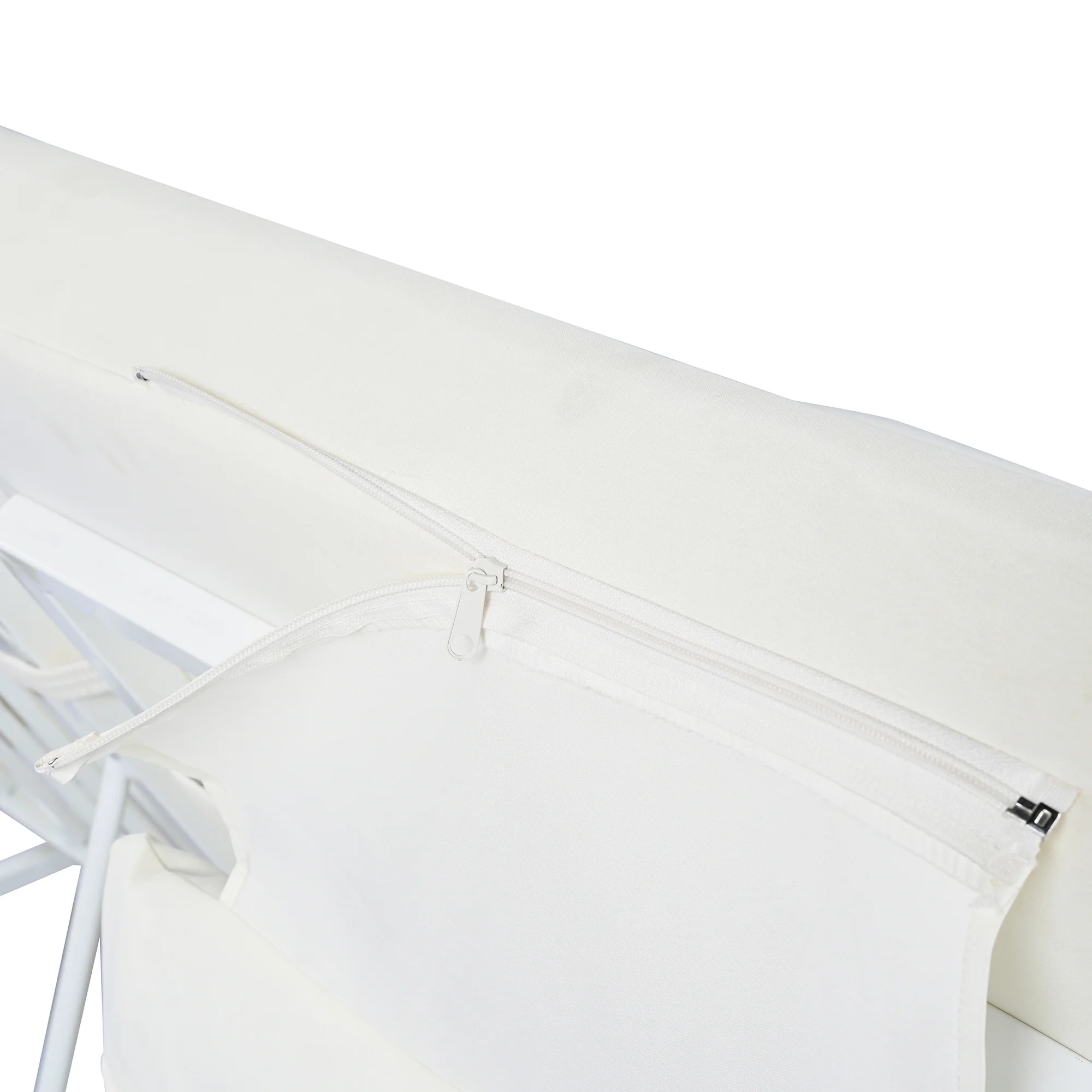 Walker Edison | Minimalist Outdoor Patio Rattan Adjustable Daybed