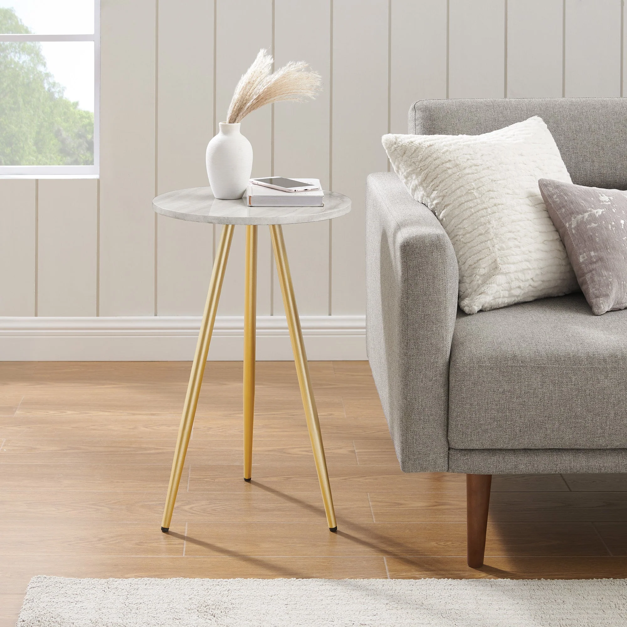 Tilly 16 3-Leg Glam Side Table