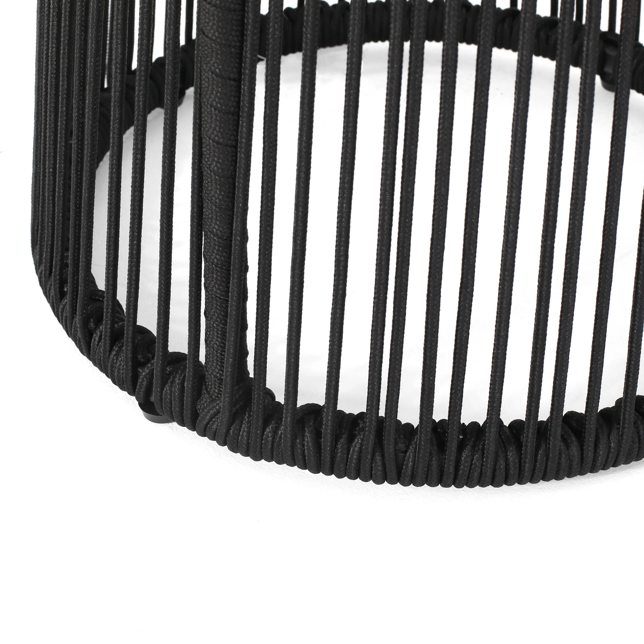 Walker Edison | Rope Weaving Design Outdoor Side Table