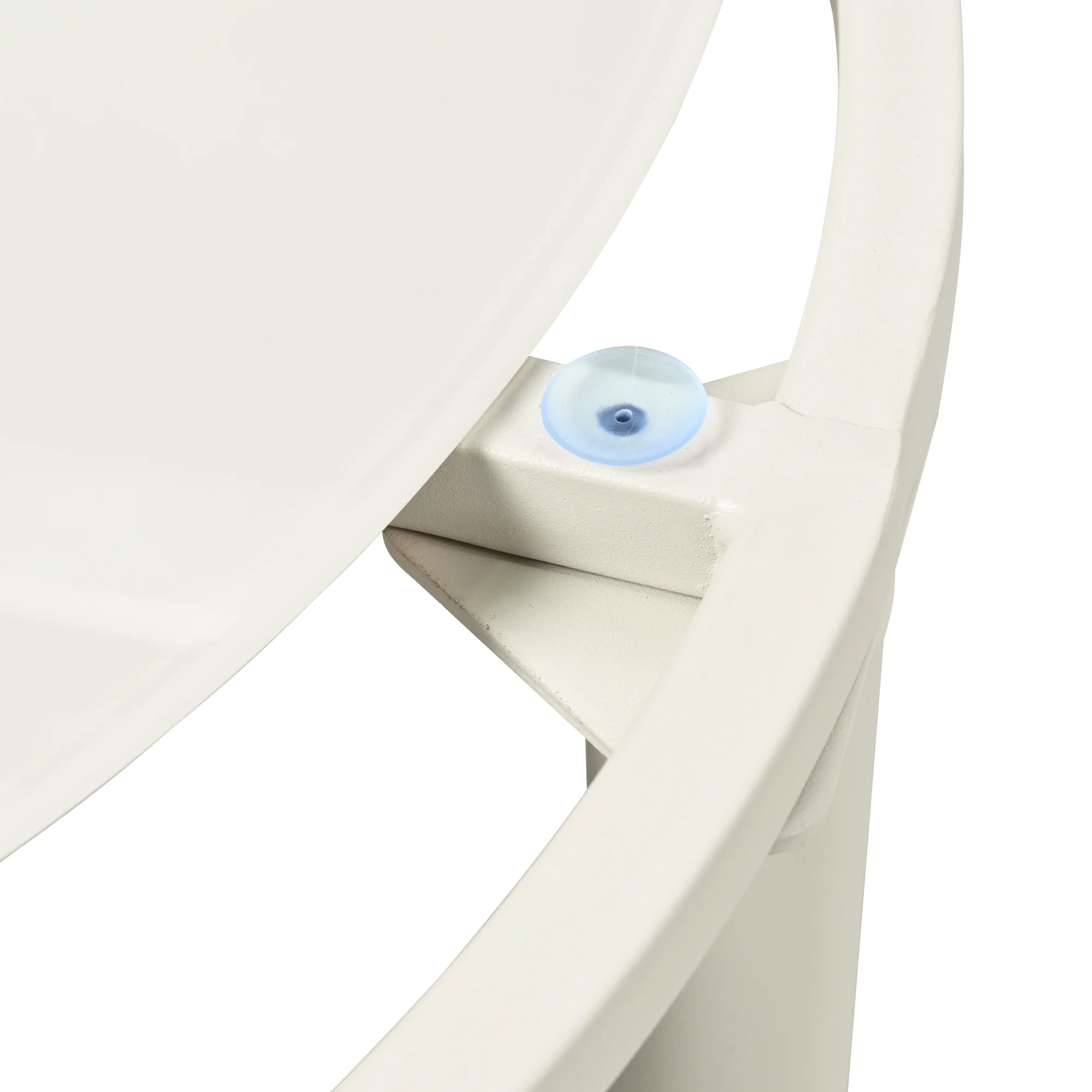 Walker Edison | Minimalist Half Moon Outdoor 8-Piece Modular Sofa Set with Nesting Tables