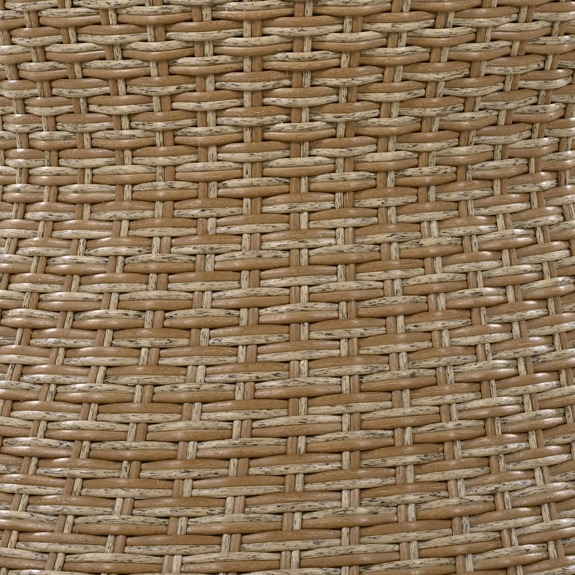 Walker Edison | 5 Piece Outdoor Patio Chat Set with Ottomans and Side Table