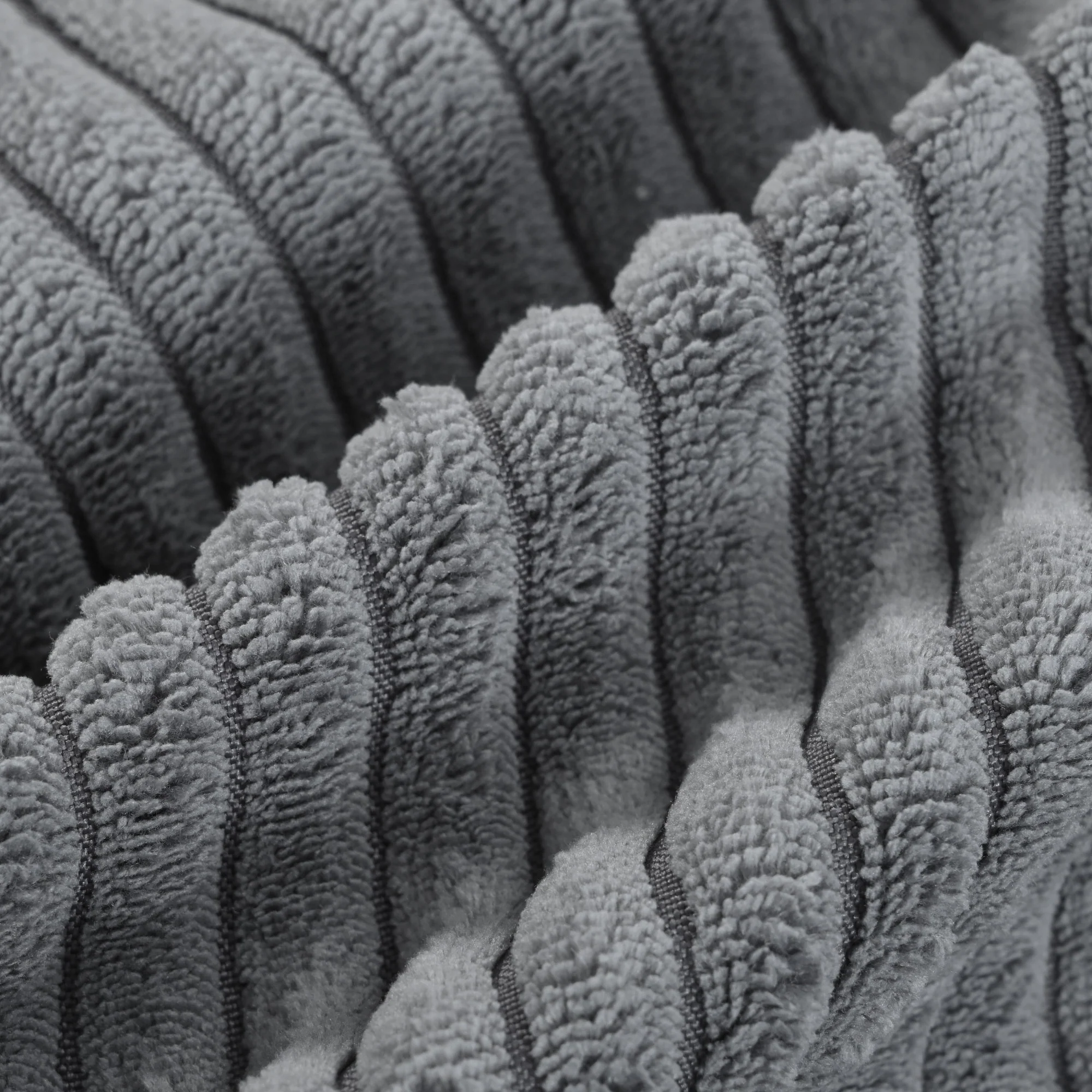 Walker Edison | Corduroy Modular Sectional Sofa with Ottoman