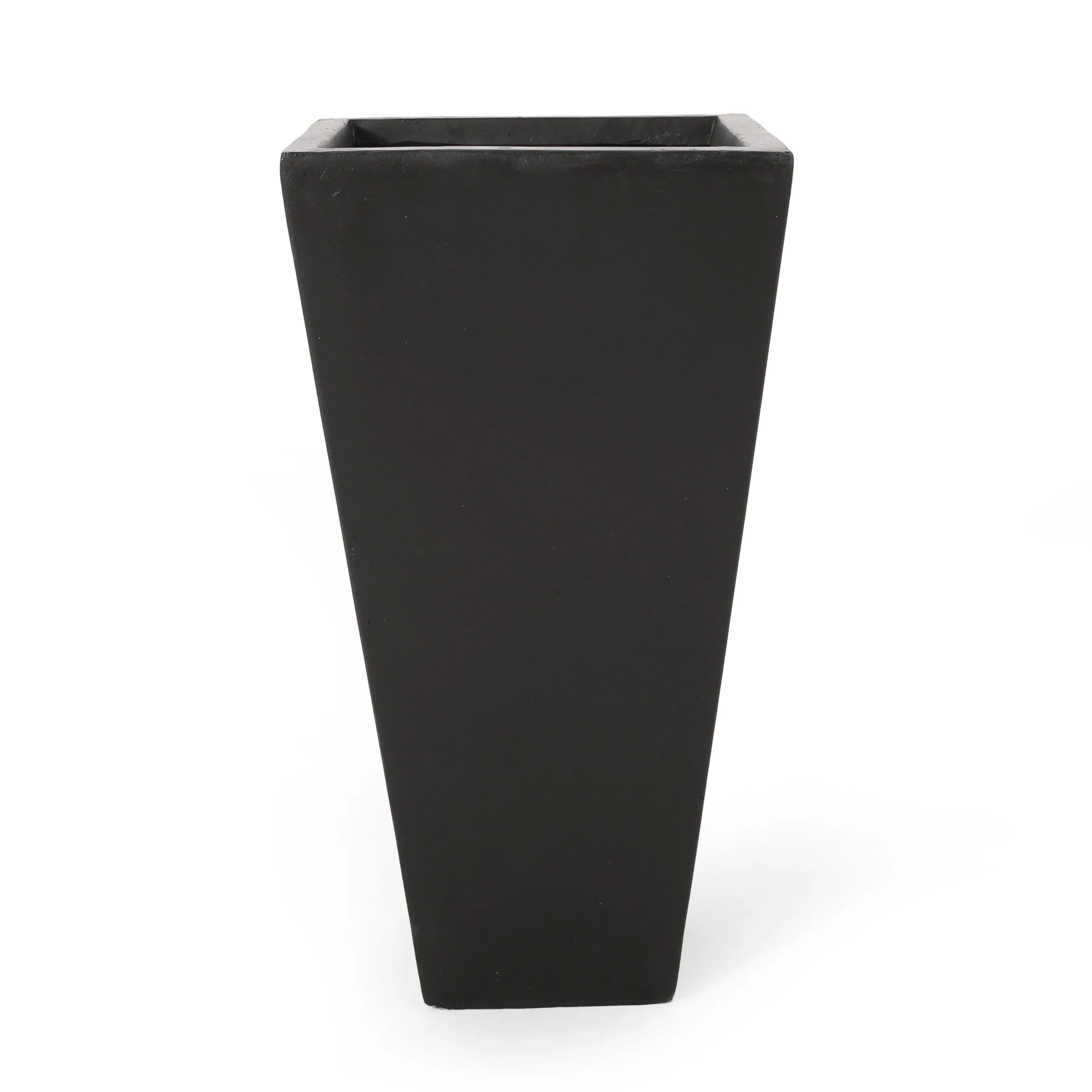 Walker Edison | Black Outdoor Modern Planter