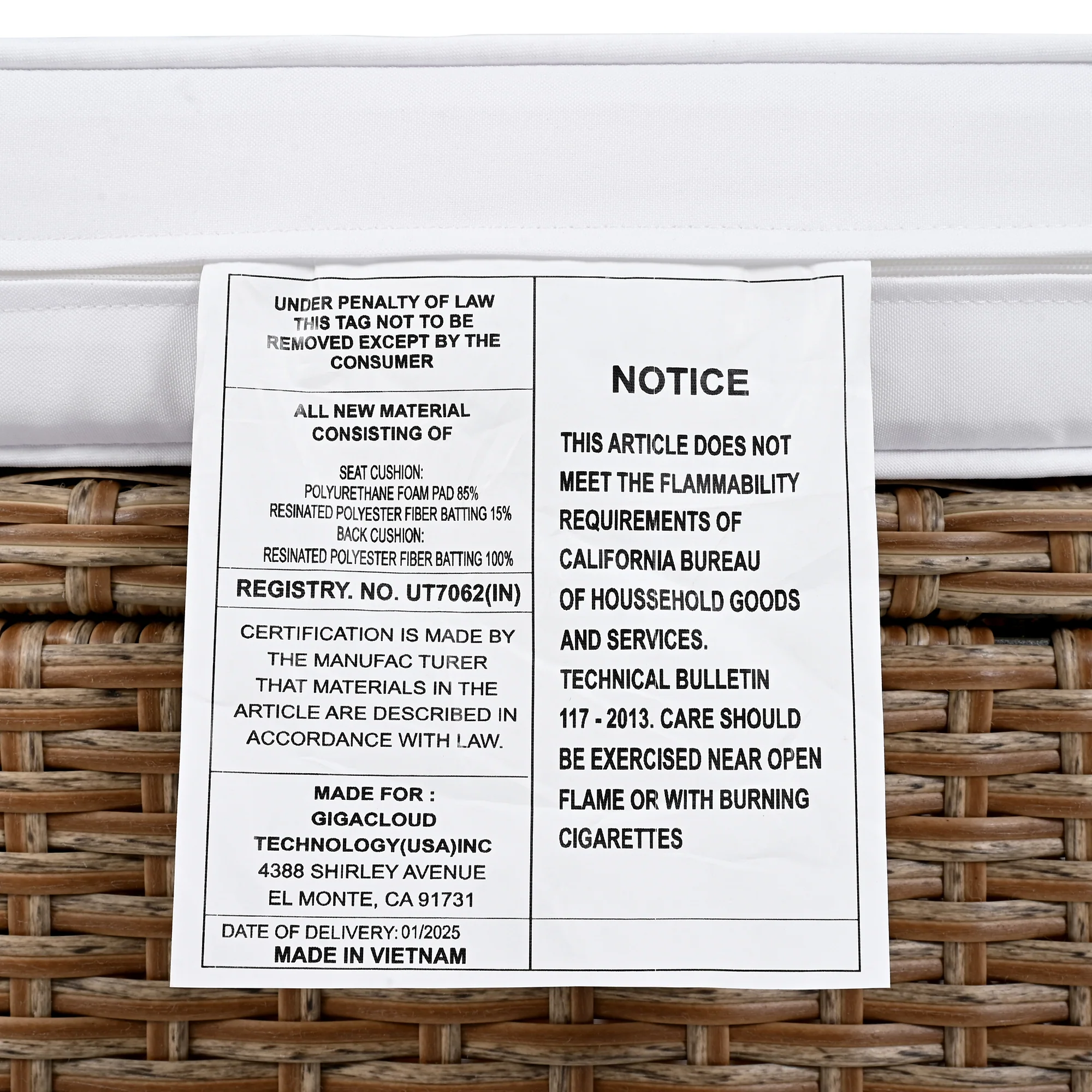 Walker Edison | Wicker Half Moon Outdoor 10-Piece Sectional Sofa Set with Storage