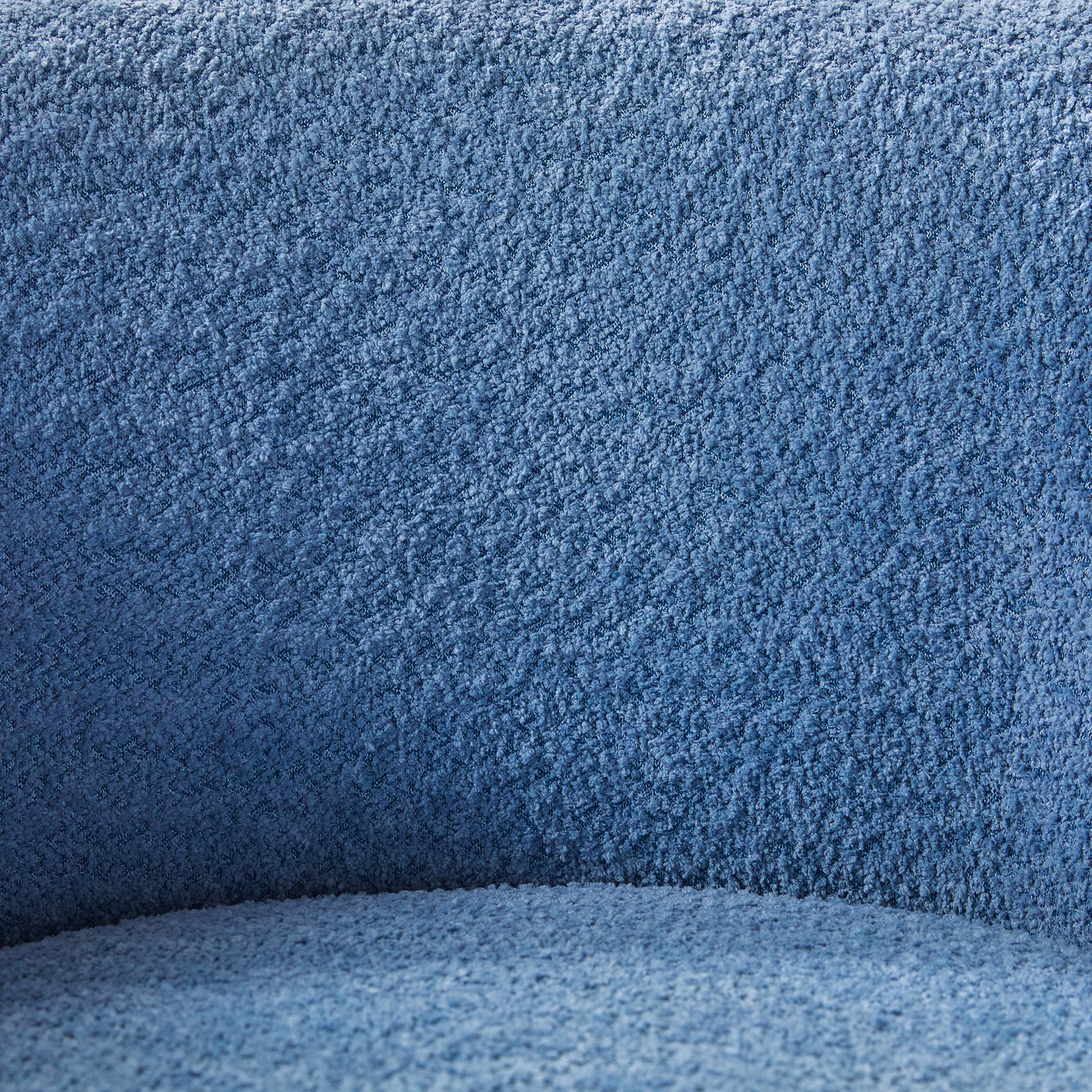 Linley Contemporary Boucle Easy Assembly Upholstered Small Accent Chair