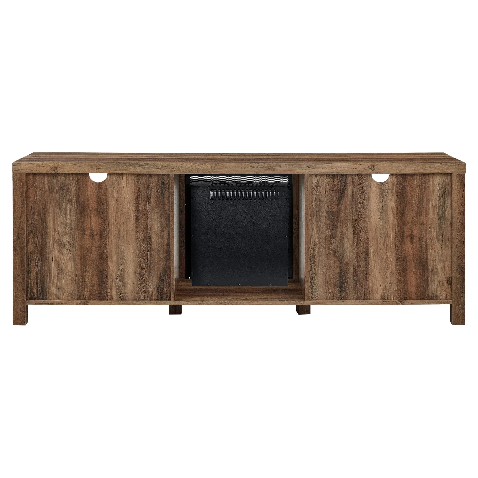 Farmhouse Abilene 70 Rustic Fireplace TV Stand