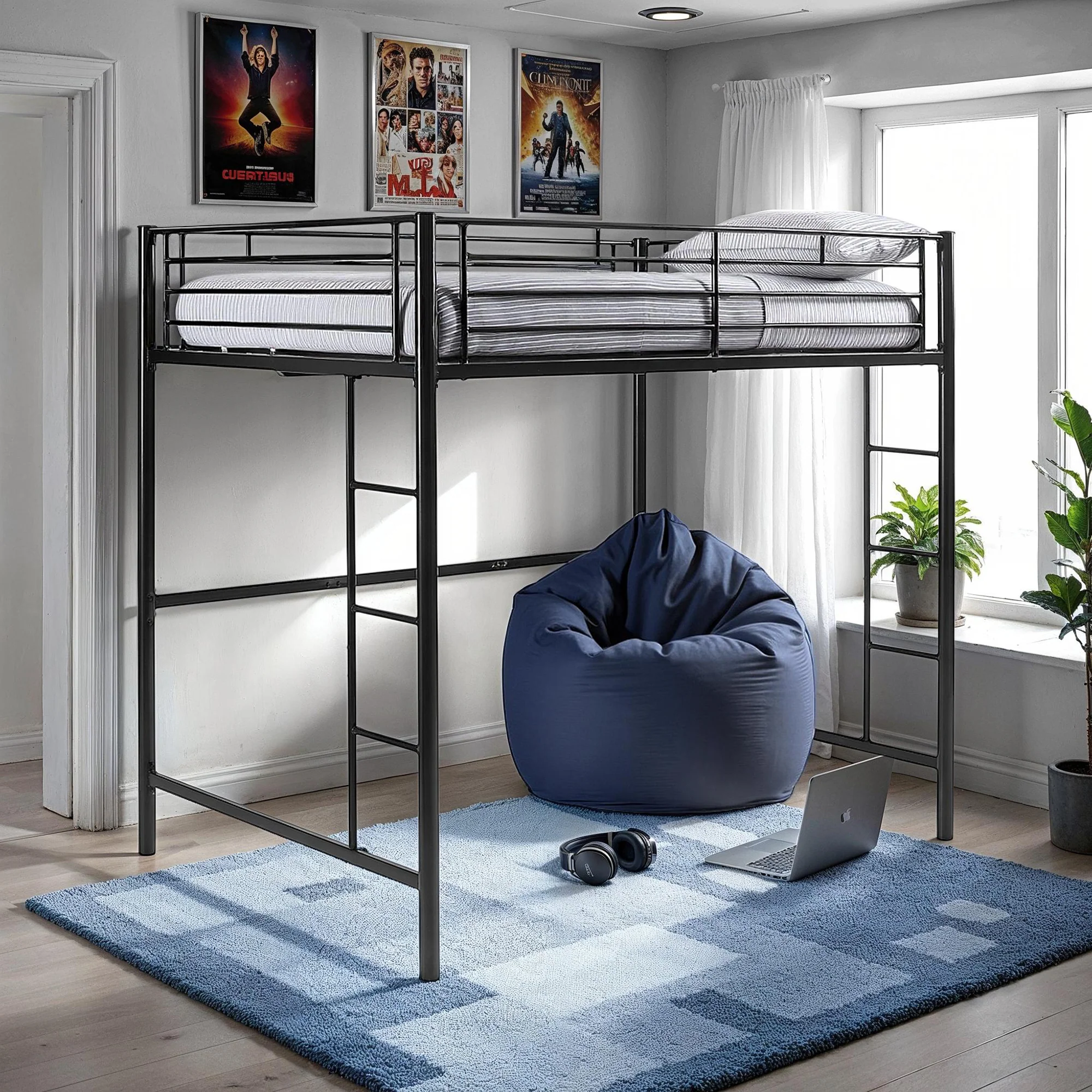 Sunset Full Loft Bunk Bed