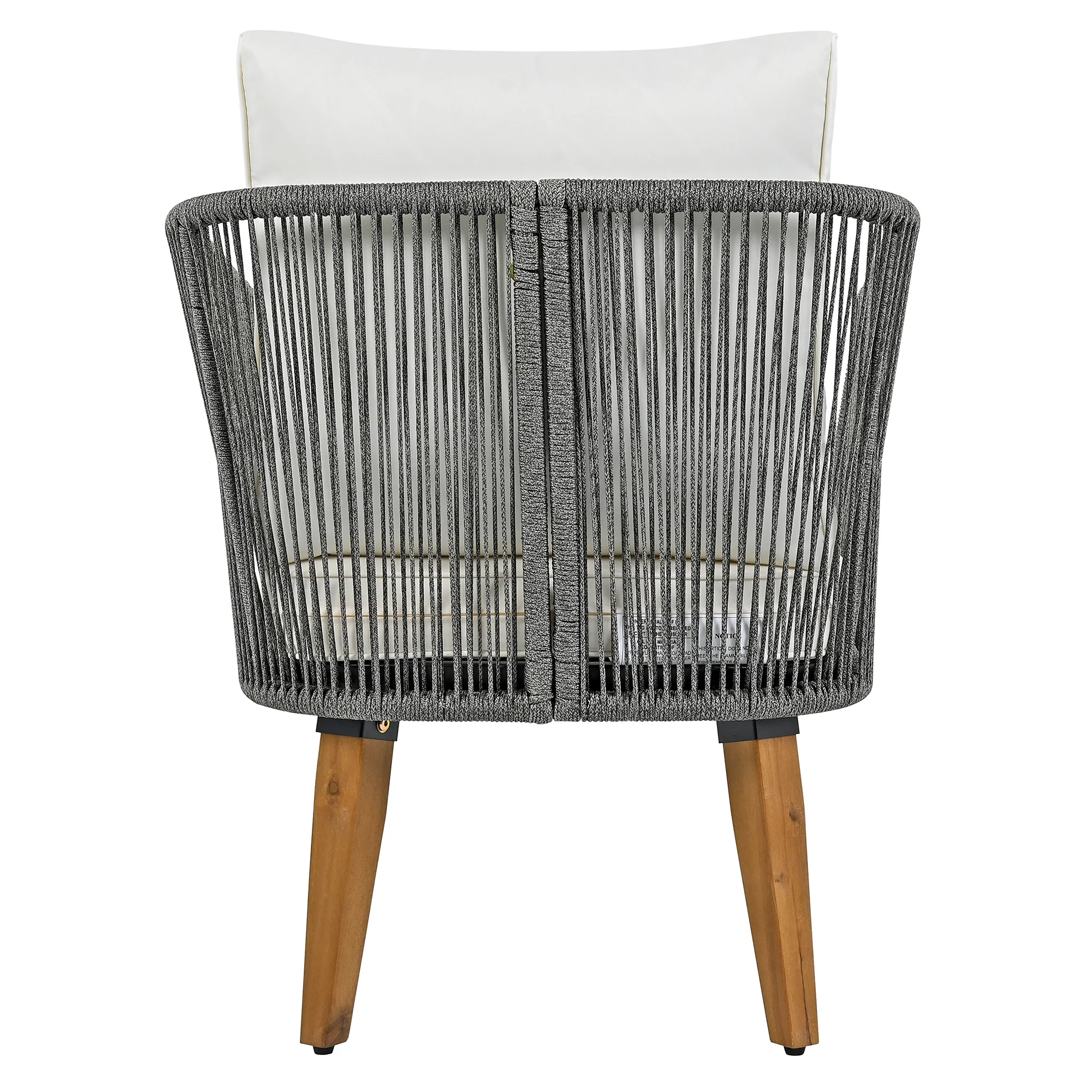 Walker Edison | Rope Patio Furniture Set