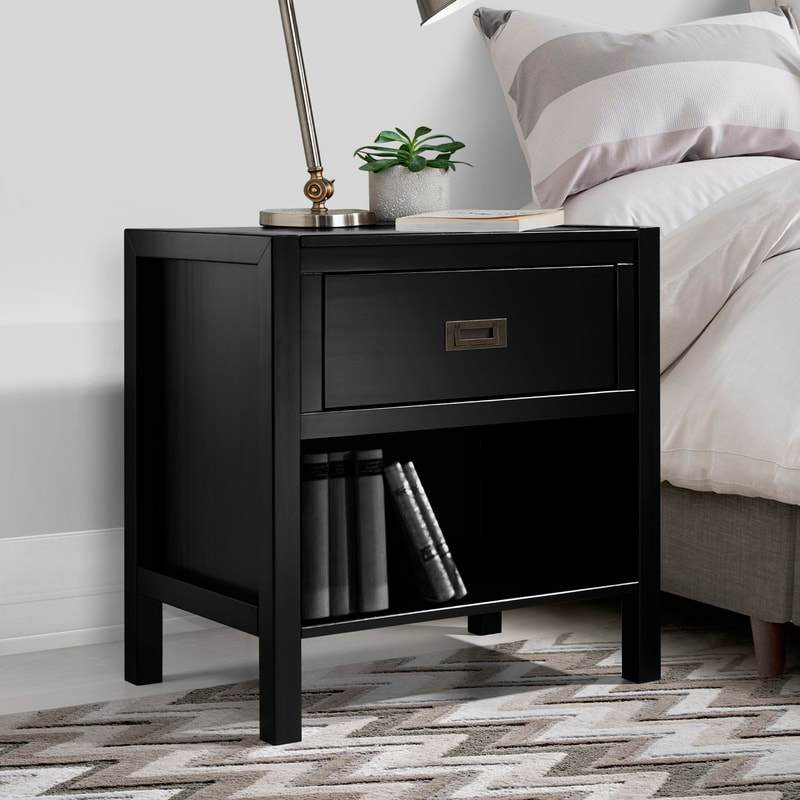 Lydia Solid Wood Modern Contemporary Nightstand