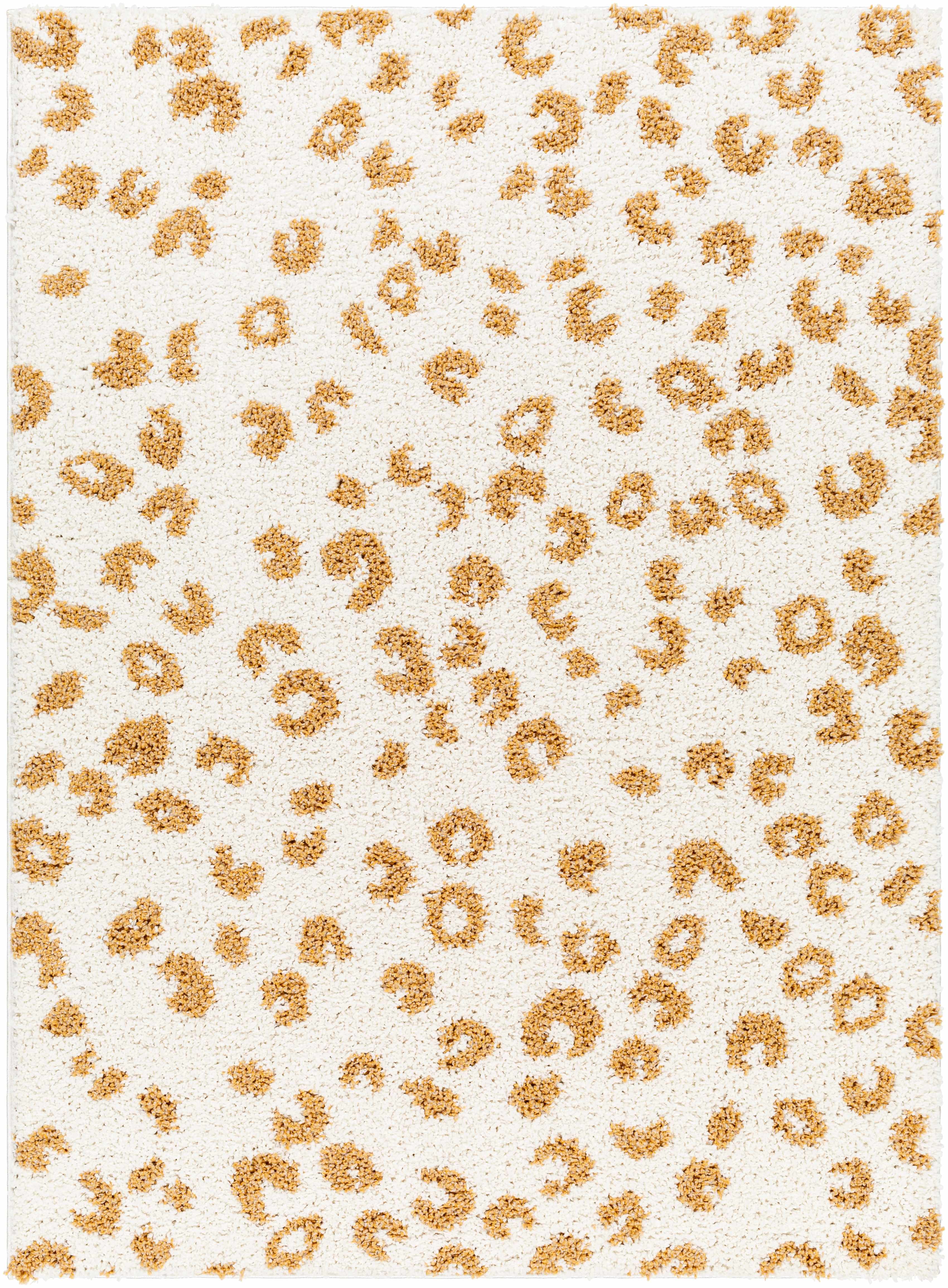 Boutique Rugs - Altin Leopard Print White Area Rug