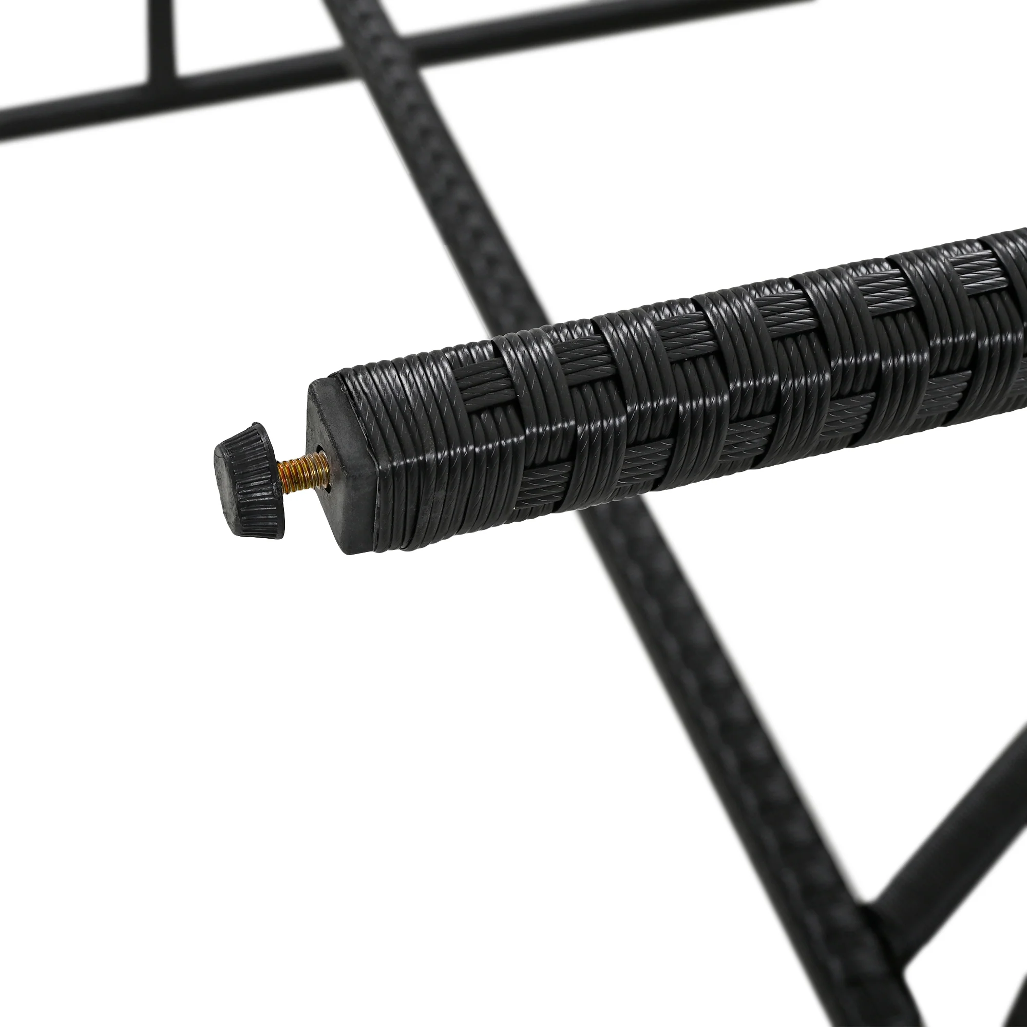 Walker Edison | Outdoor 5-Piece Acacia Wood Bar Height Table And Stool Set