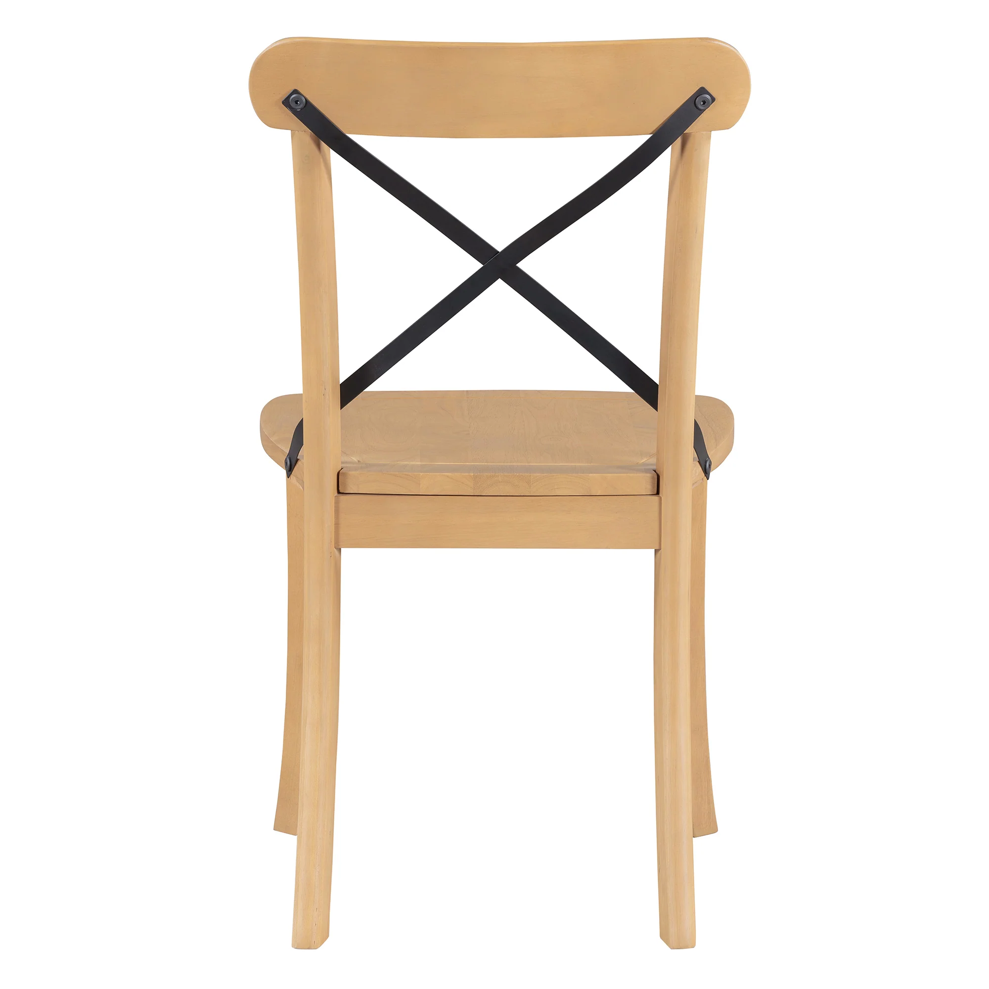 Walker Edison | Retro Simple 5-piece Dining Set with 4 Chairs