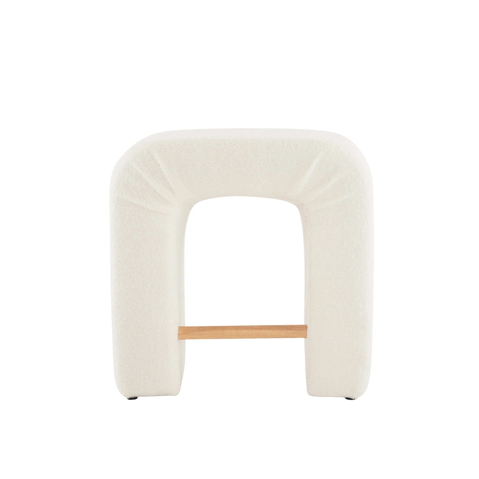 Walker Edison | Boucle Stool Set of 2