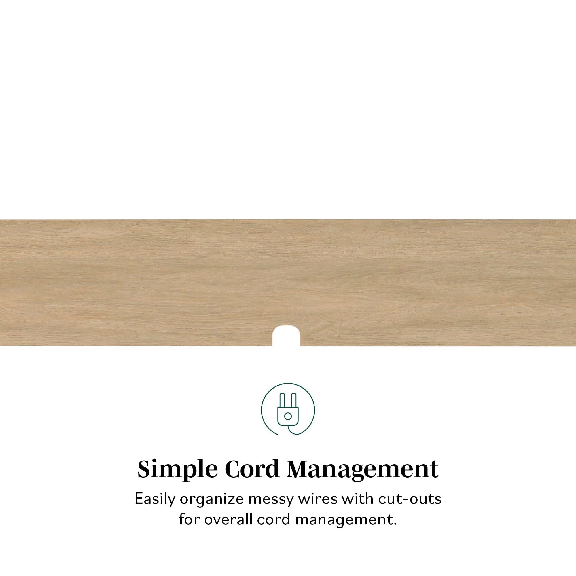 Hamkke Boho 2-Door Floating TV Stand