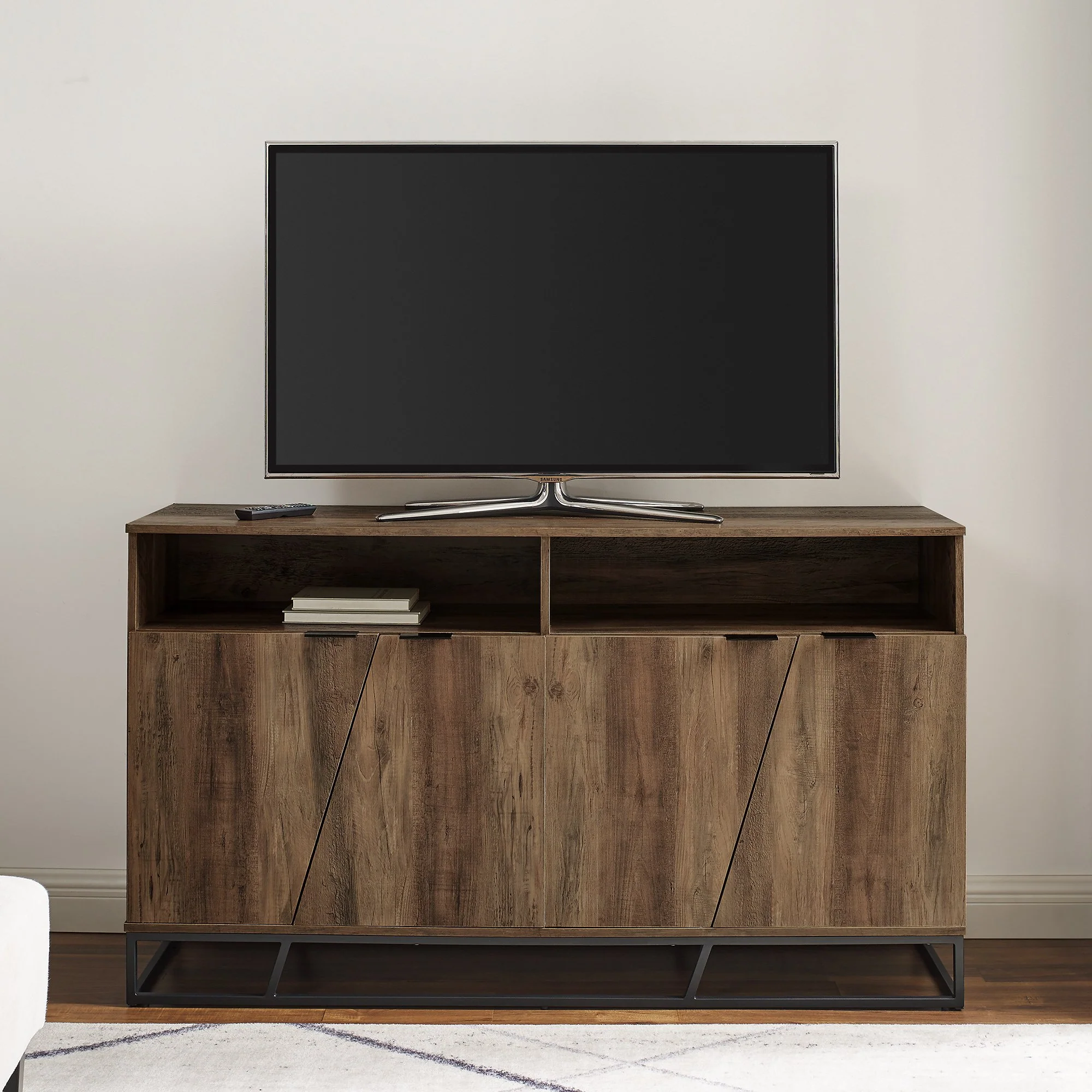 Ian Angled Door Buffet Sideboard / TV Stand