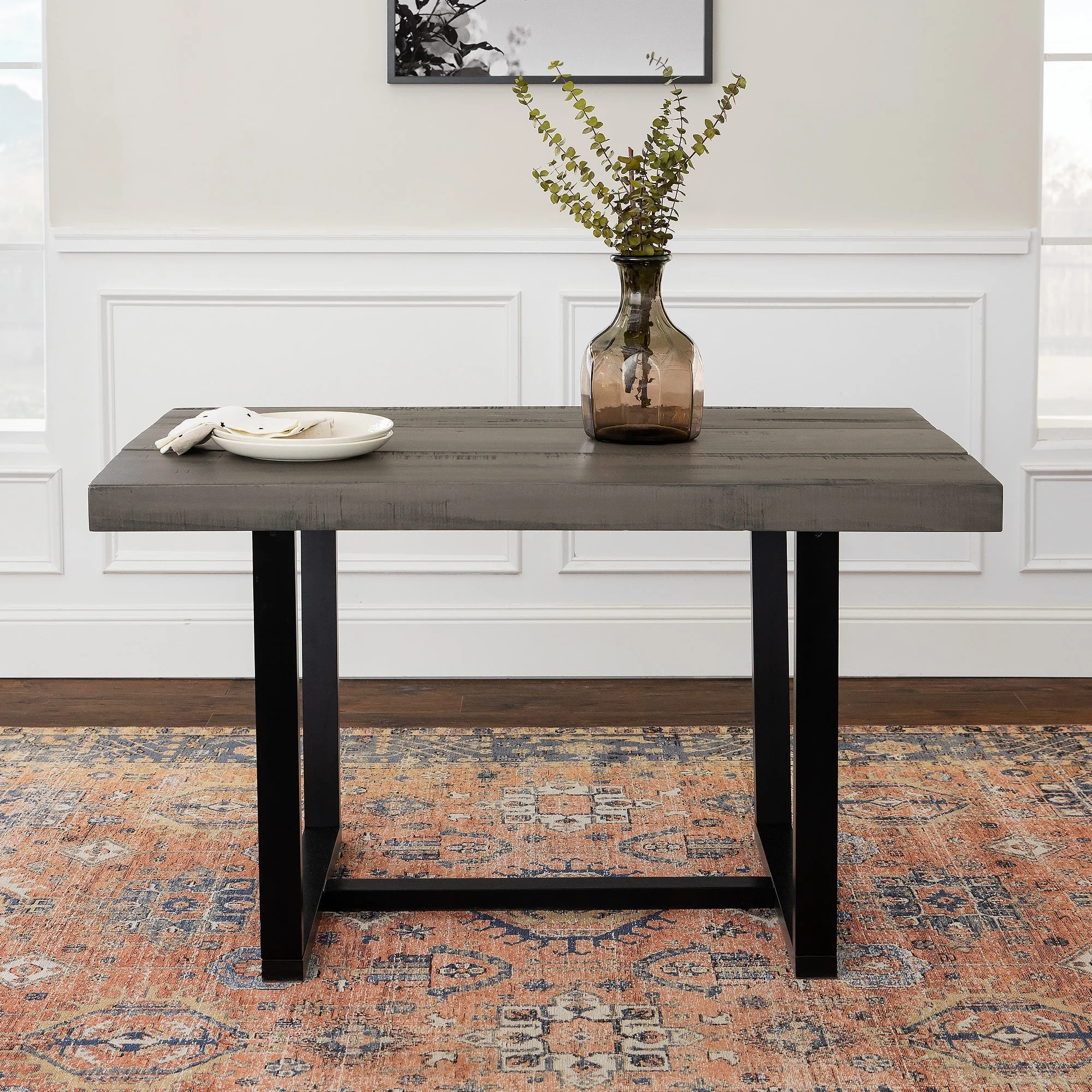 Durango Distressed Wood Dining Table