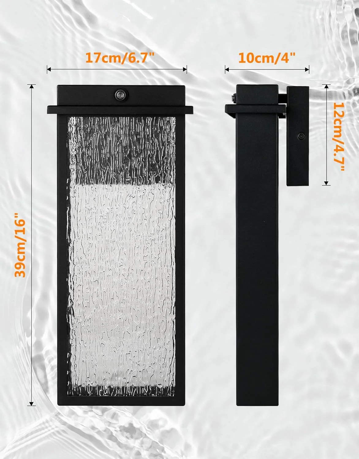 Walker Edison | Outdoor Wall Sconce Light Fixture