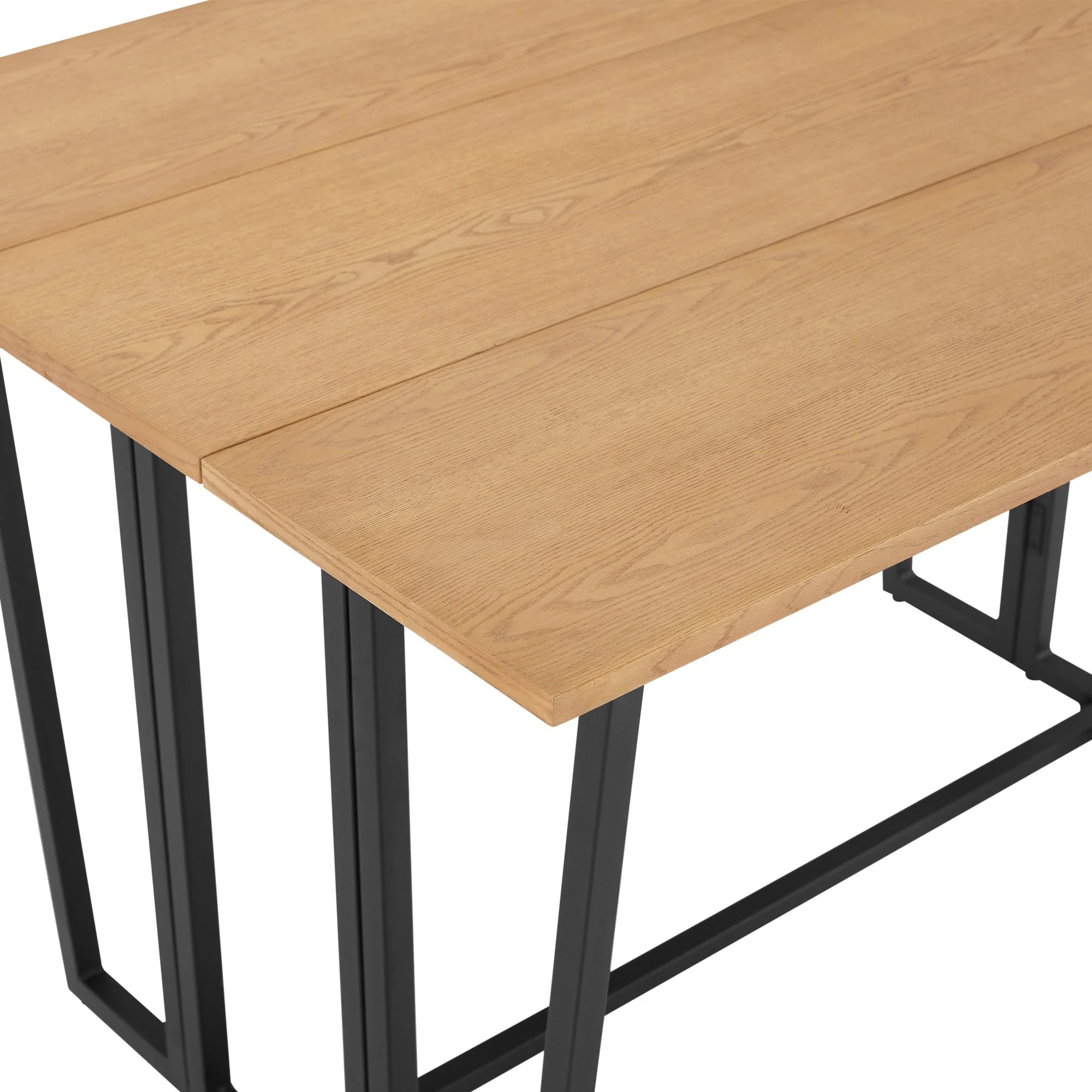 Memphis 47 Modern Drop-Leaf Dining Table