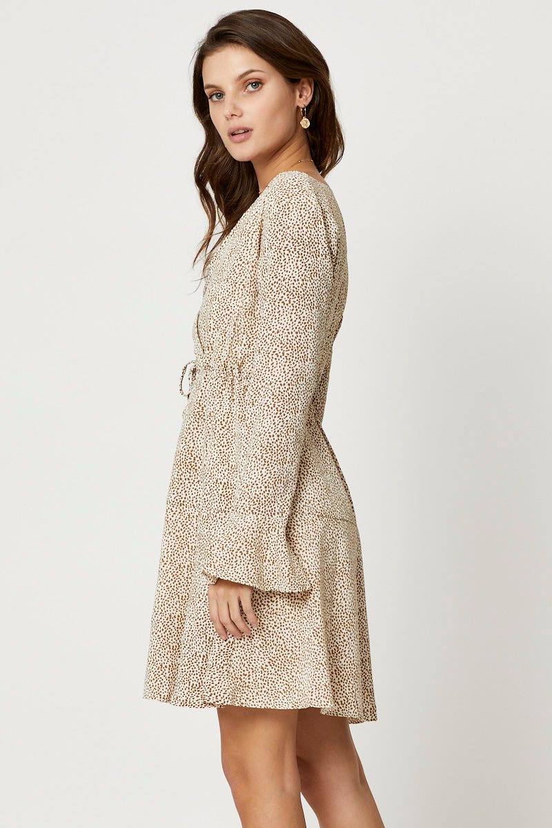 Print Skater Dress
