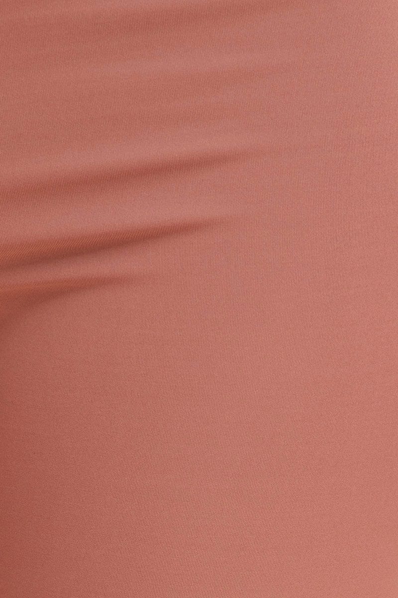 Brown Sara 7 Bike Short