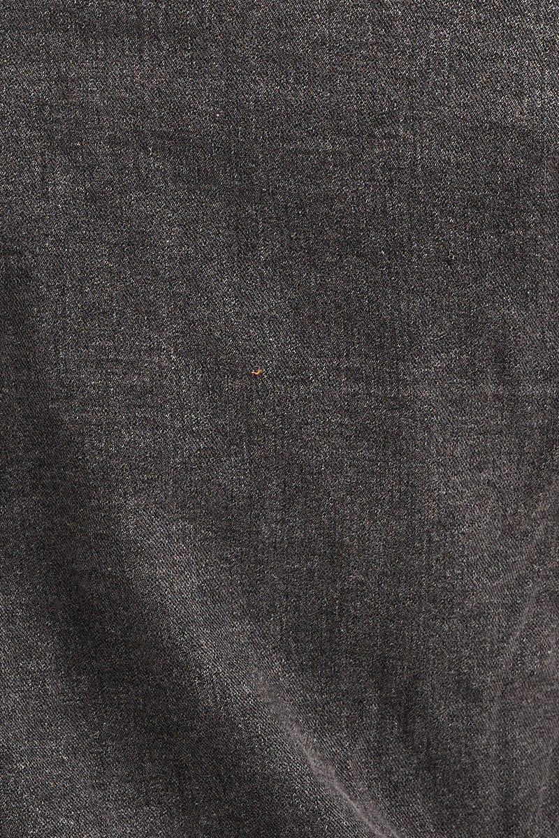 Black Denim Jacket Long Sleeve