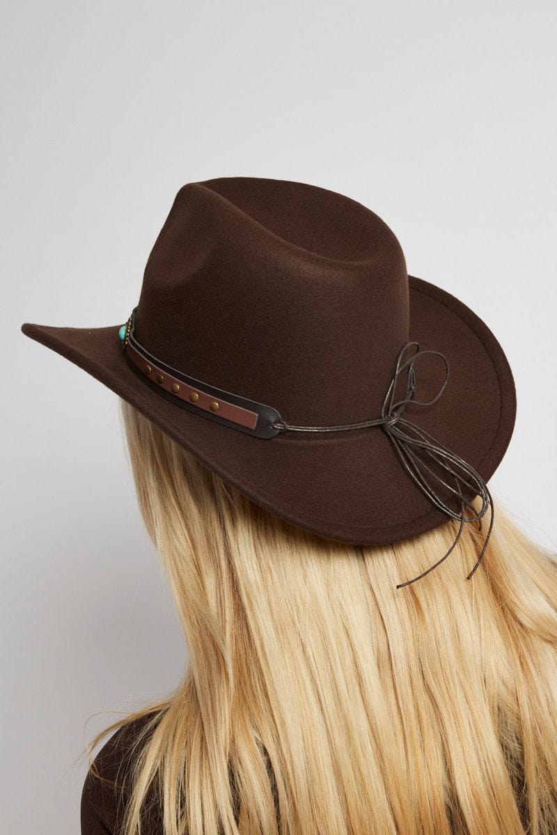 Brown Cowboy Hat