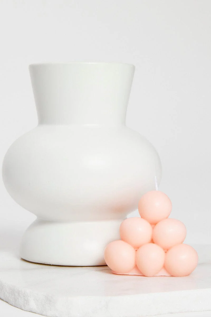 Pink Scented Candle