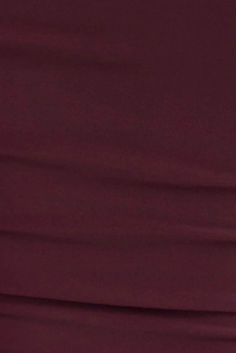 Red Crop Top Long Sleeve