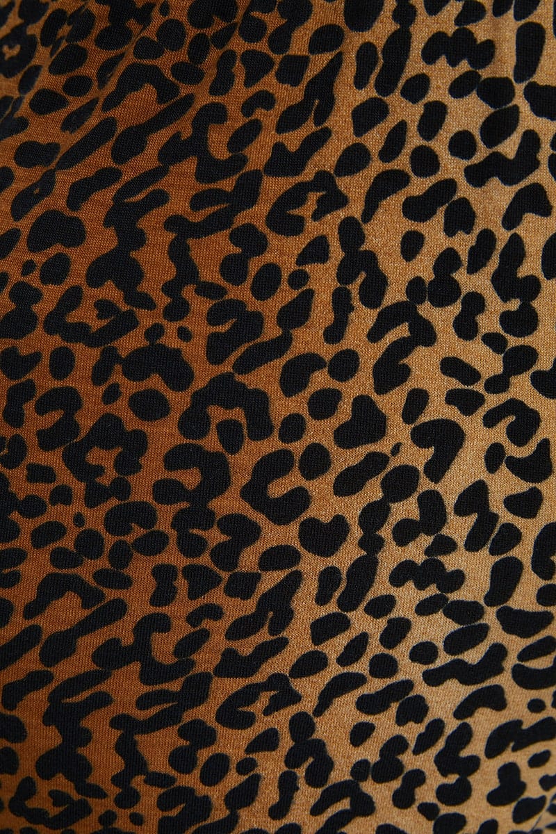 Print Biker Shorts High Rise