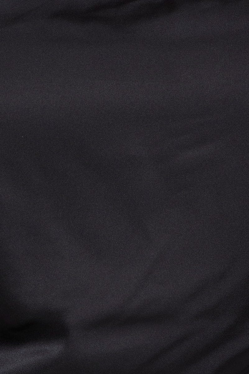 Black Crop Top Sleeveless