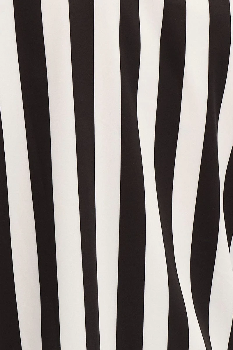 Black Shirt Long Sleeve Collared Button Up Longline