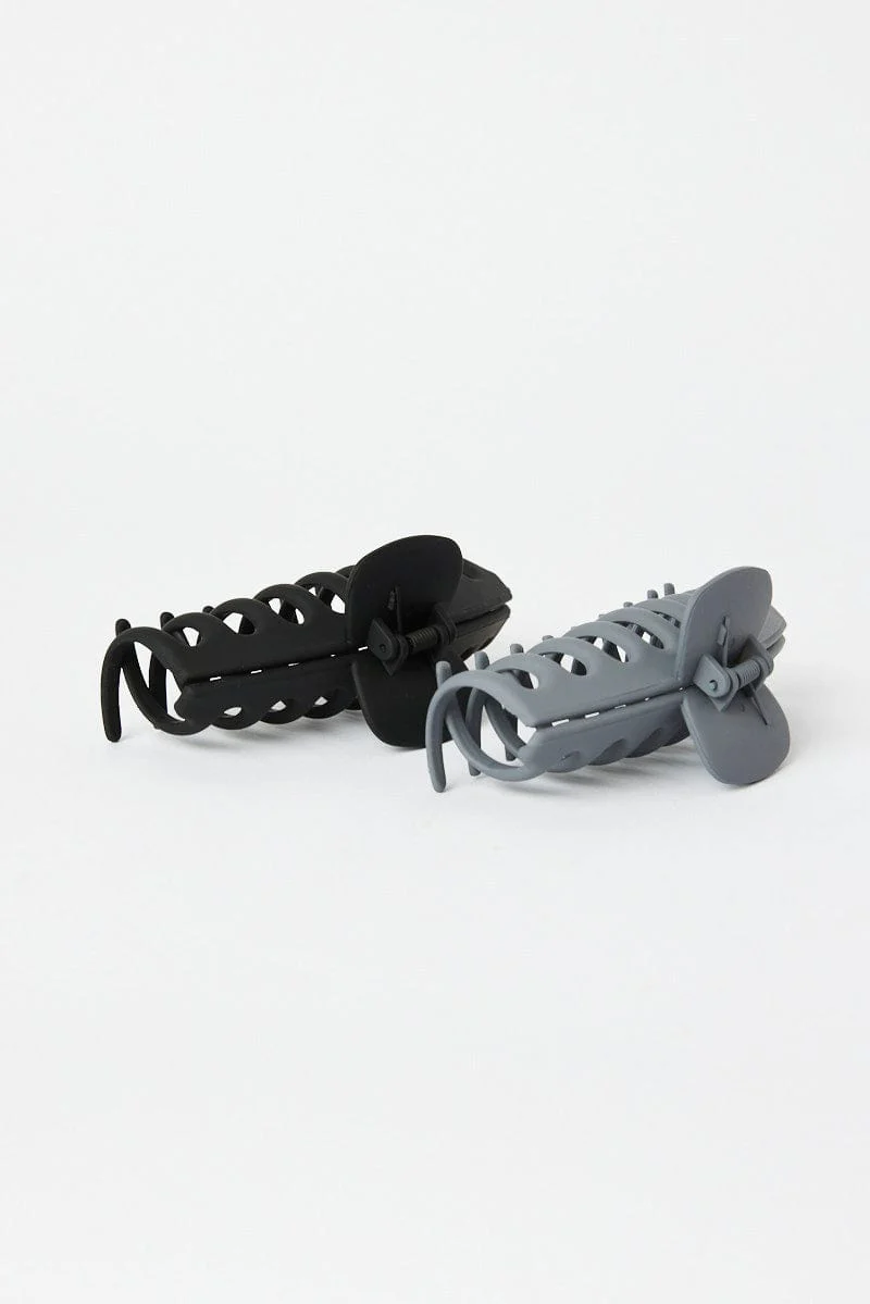 Multi 2 Pack Claw Clips