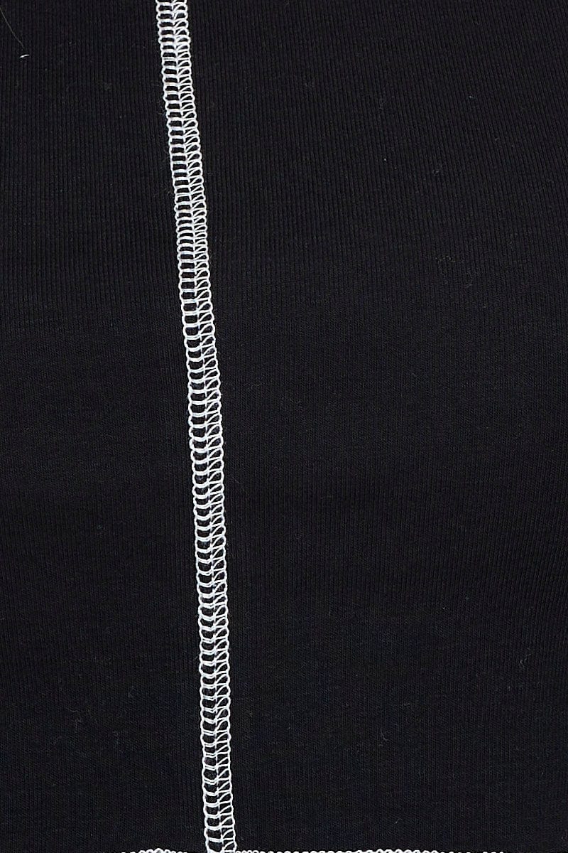 Black Top Short Sleeve