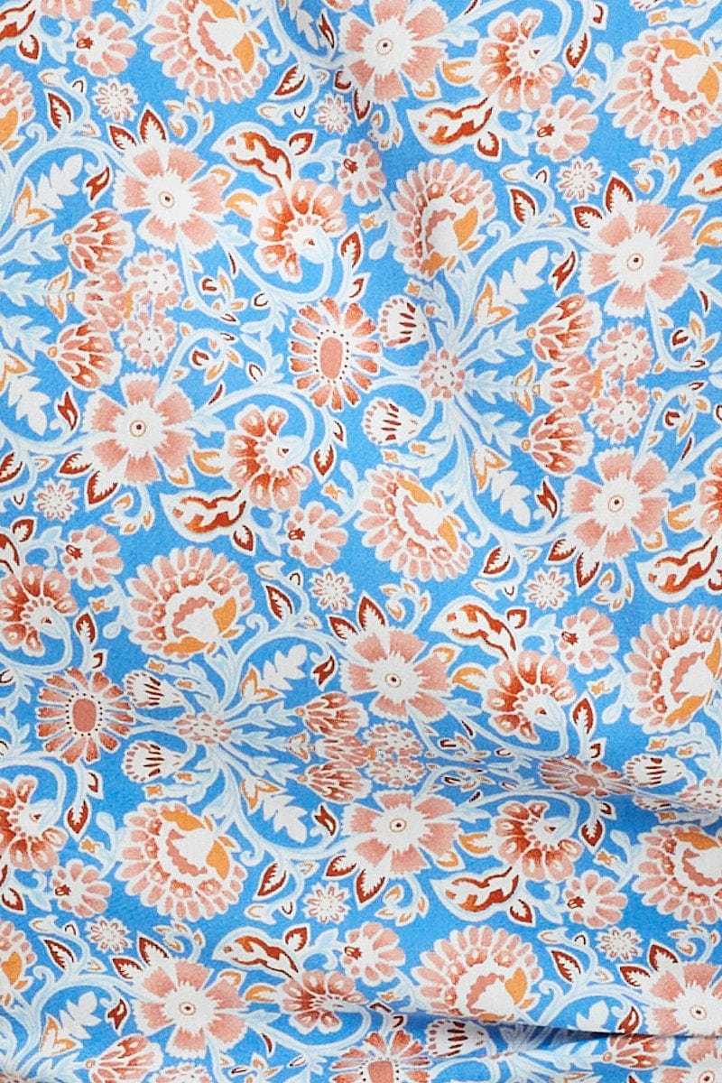 Boho Print Bolero Short Sleeve