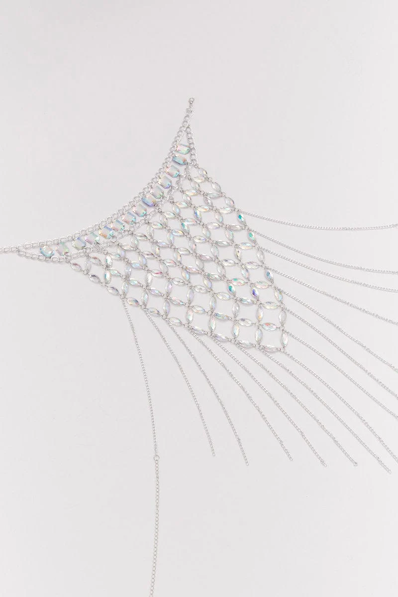 Silver Festival Body Chains
