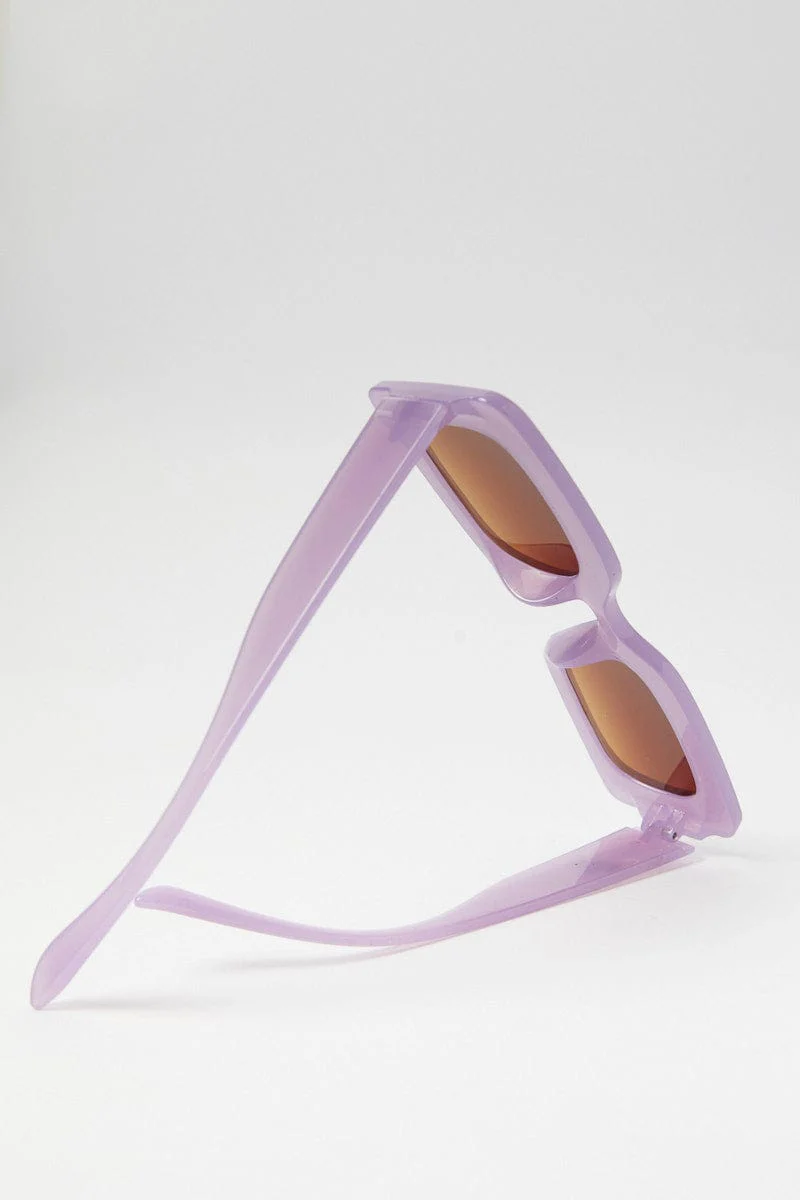 Purple Fashion Sunglasses