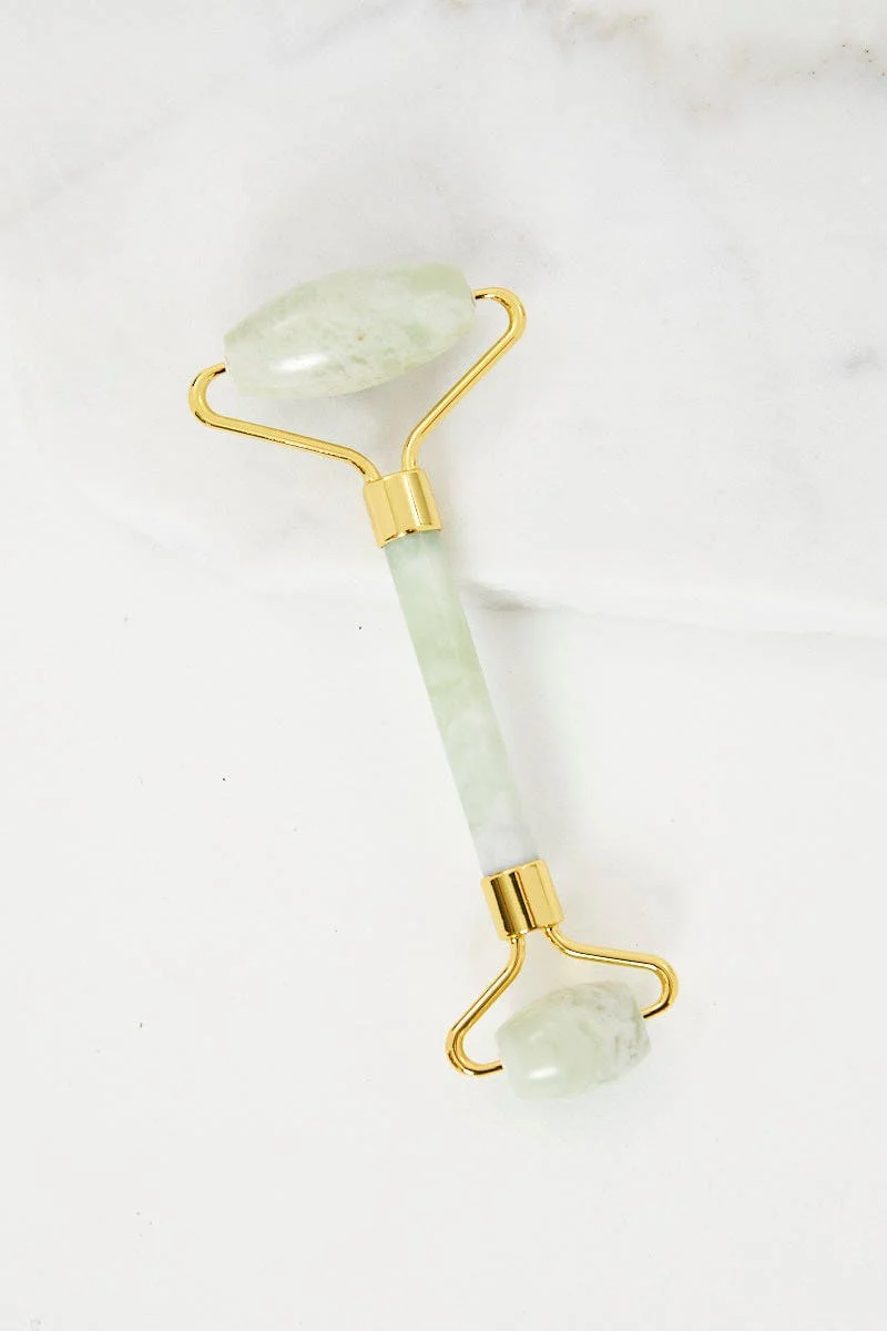 Green Jade Facial Massager