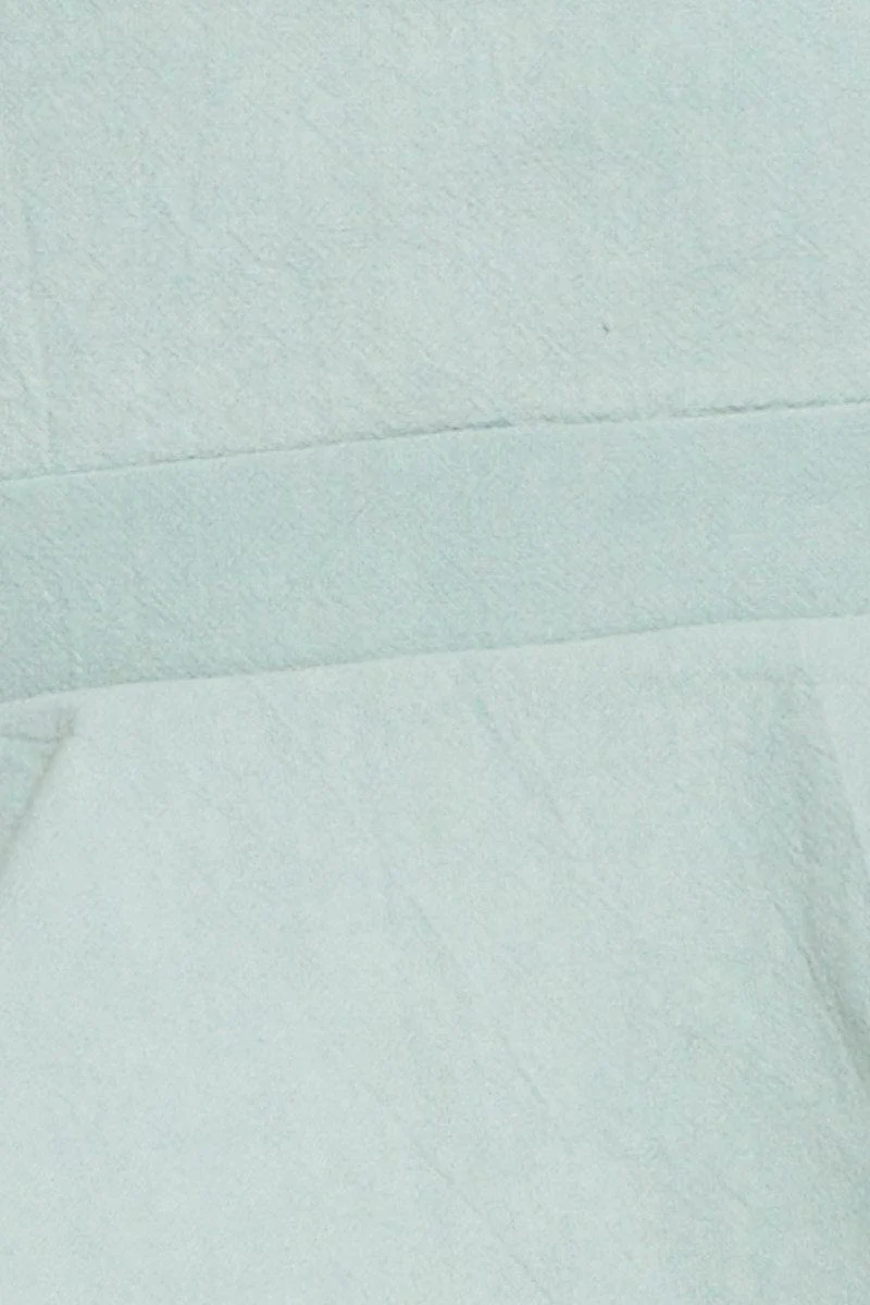 Green Peplum Top Sleeveless