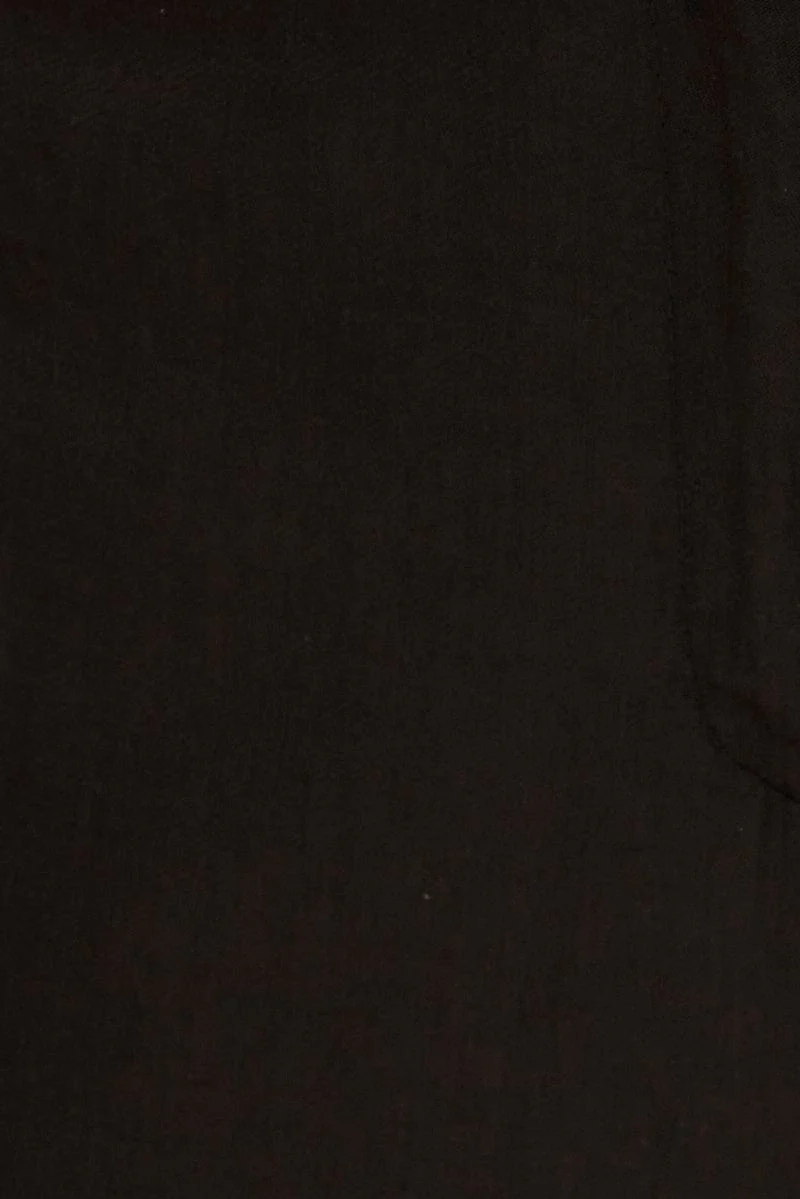 Black Wide Leg Pants High Rise