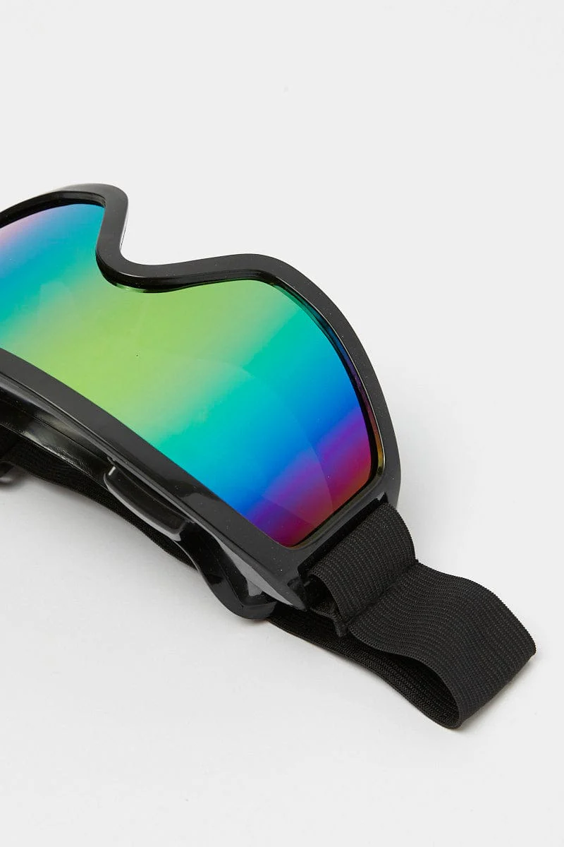 Multi Metallic Goggles Fashion Ski And Snowboard Glasses