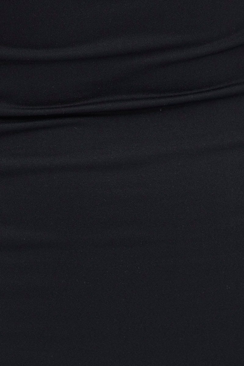 Black Shrug & Dress Set Long Sleeve Maxi Bodycon Jersey